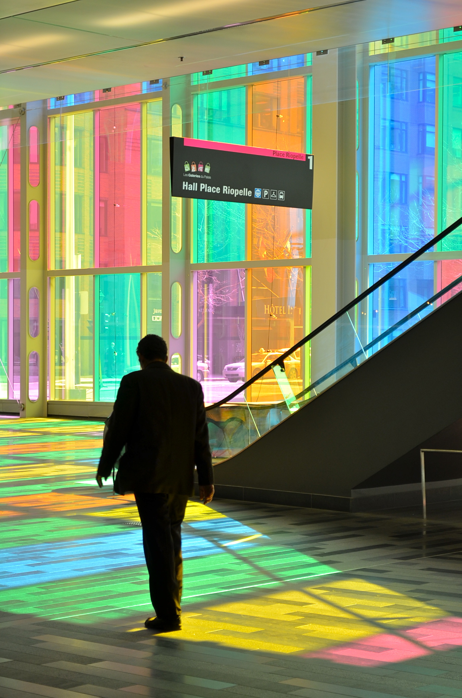 Le Palais des congrès, à Montréal
