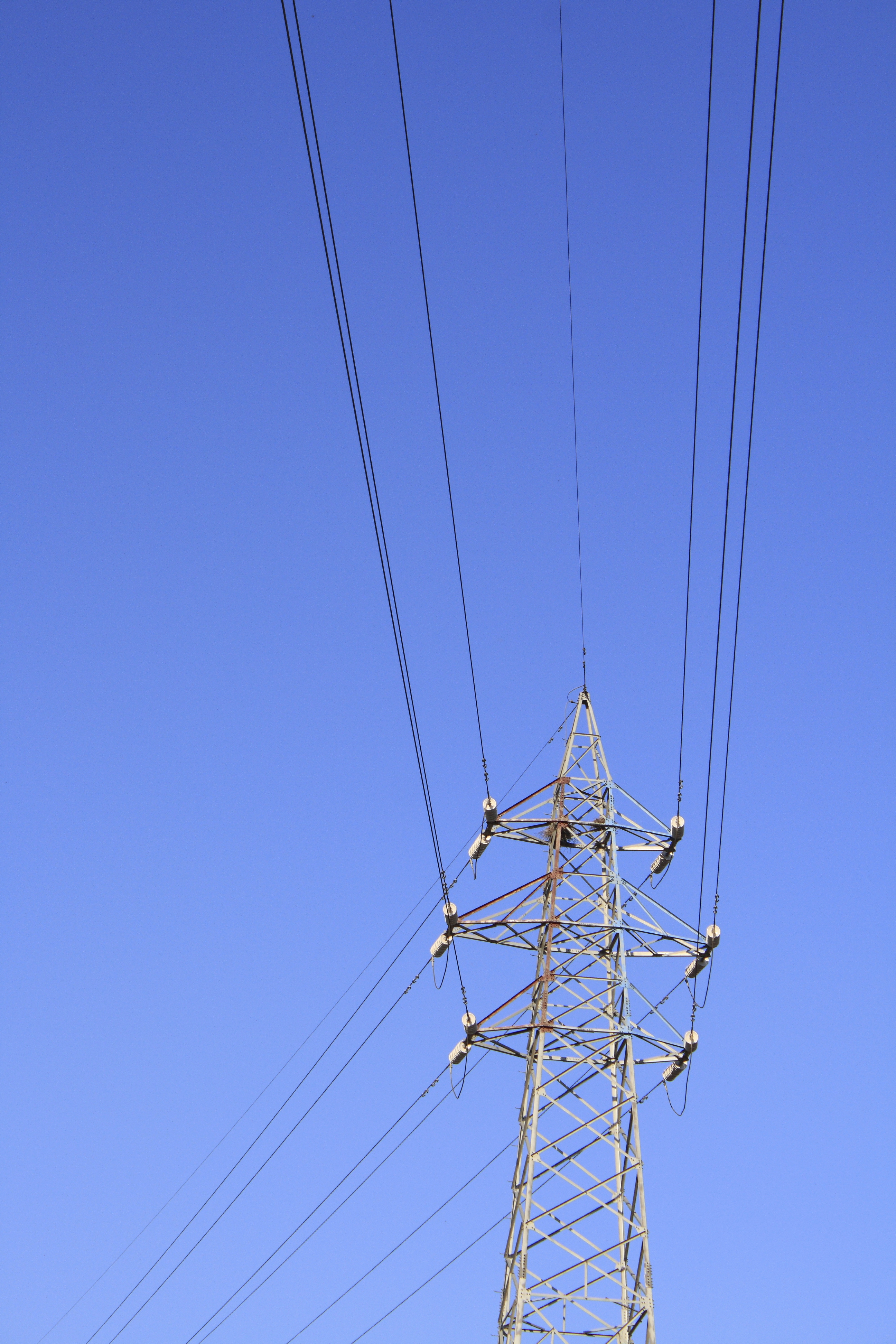 Pylone d'Hydro-Québec. Panne d'électricité.