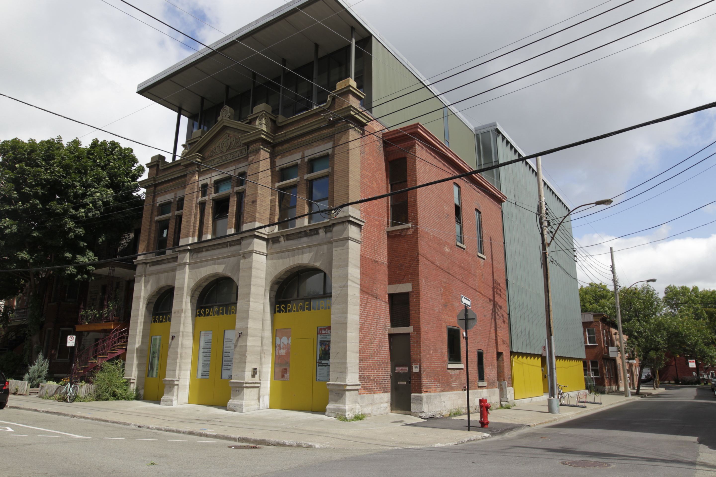 Le théâtre Espace Libre