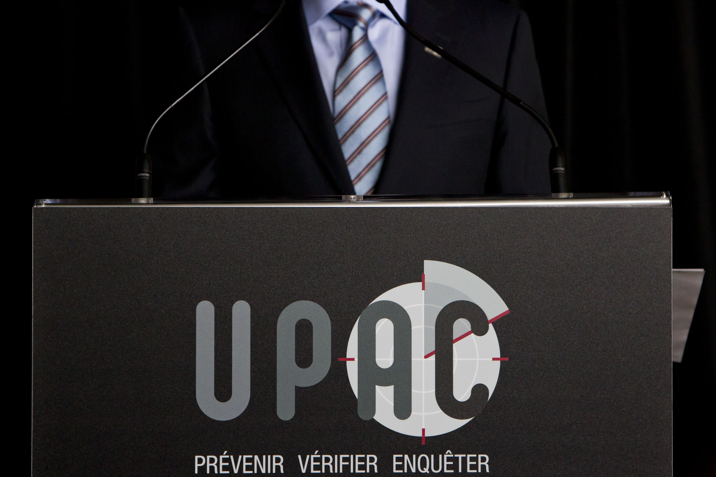 Le logo de l'UPAC