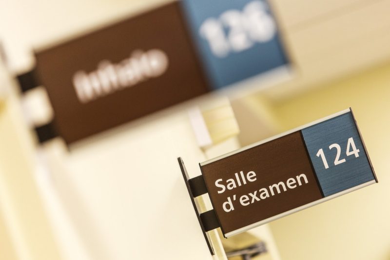 Une salle d'examen