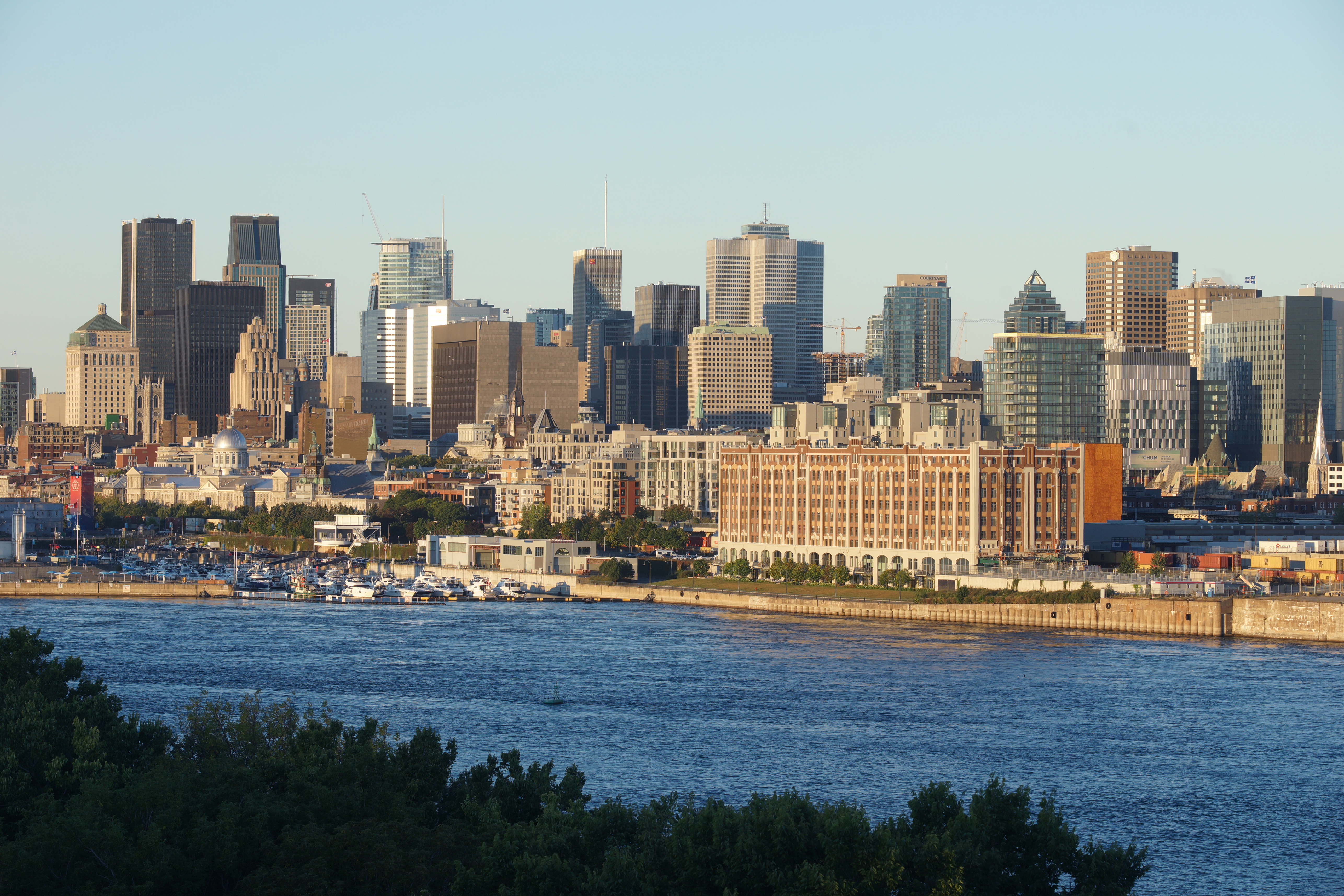Le centre-ville de Montréal