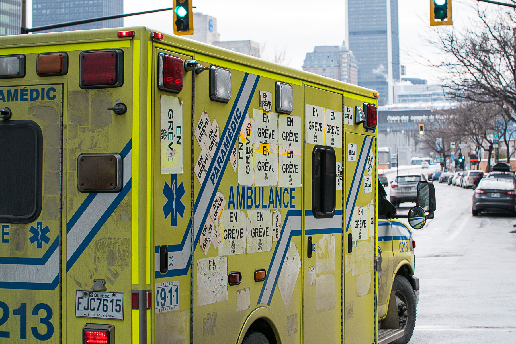 Une ambulance