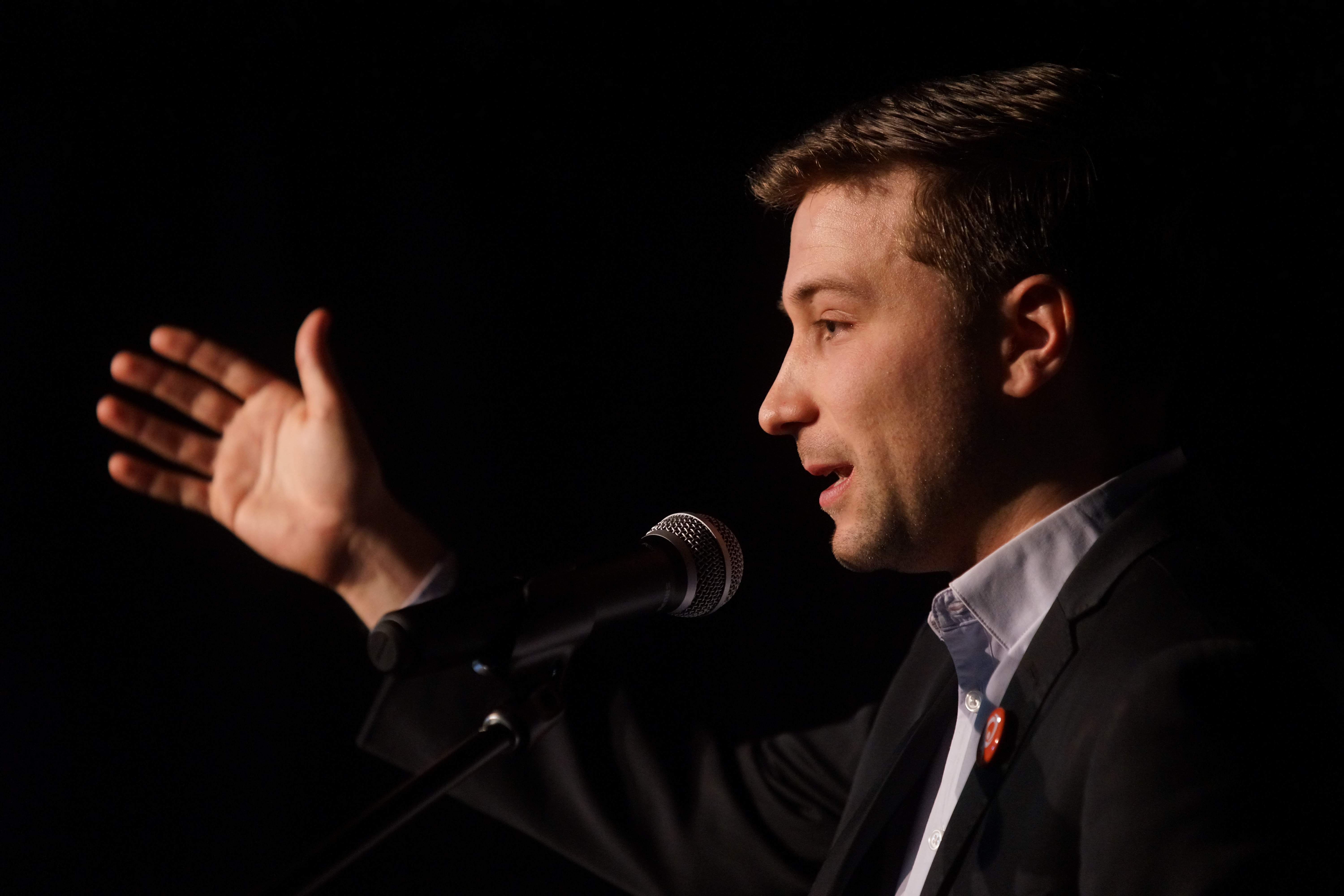Le co-porte-parole de Québec solidaire Gabriel Nadeau-Dubois
