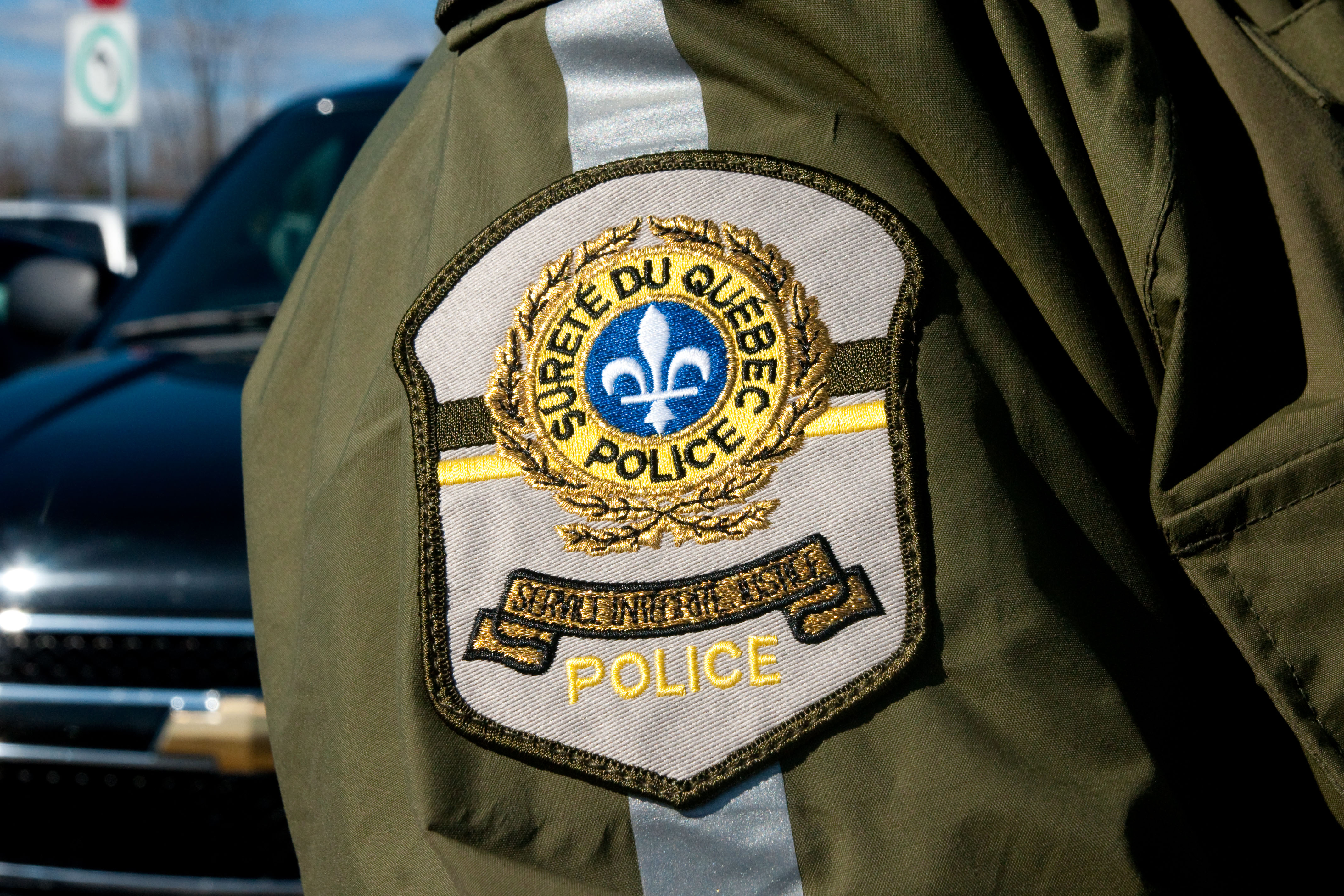 Un agent de la Sûreté du Québec