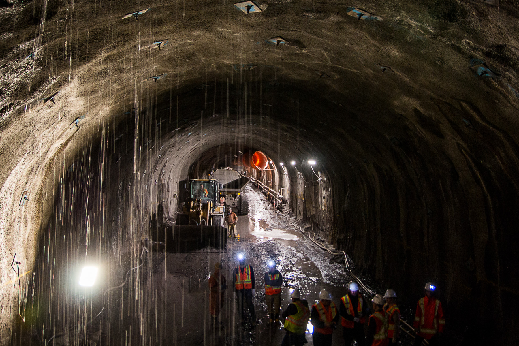 Chantier du garage Côte-Vertu