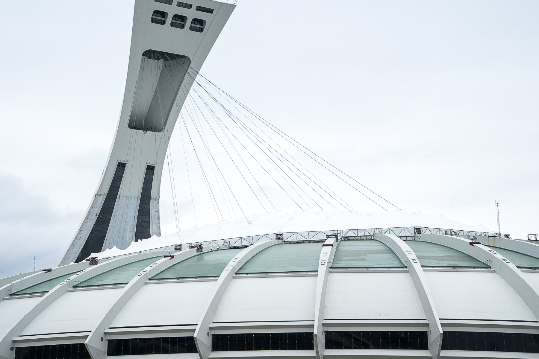 stade olympique toit