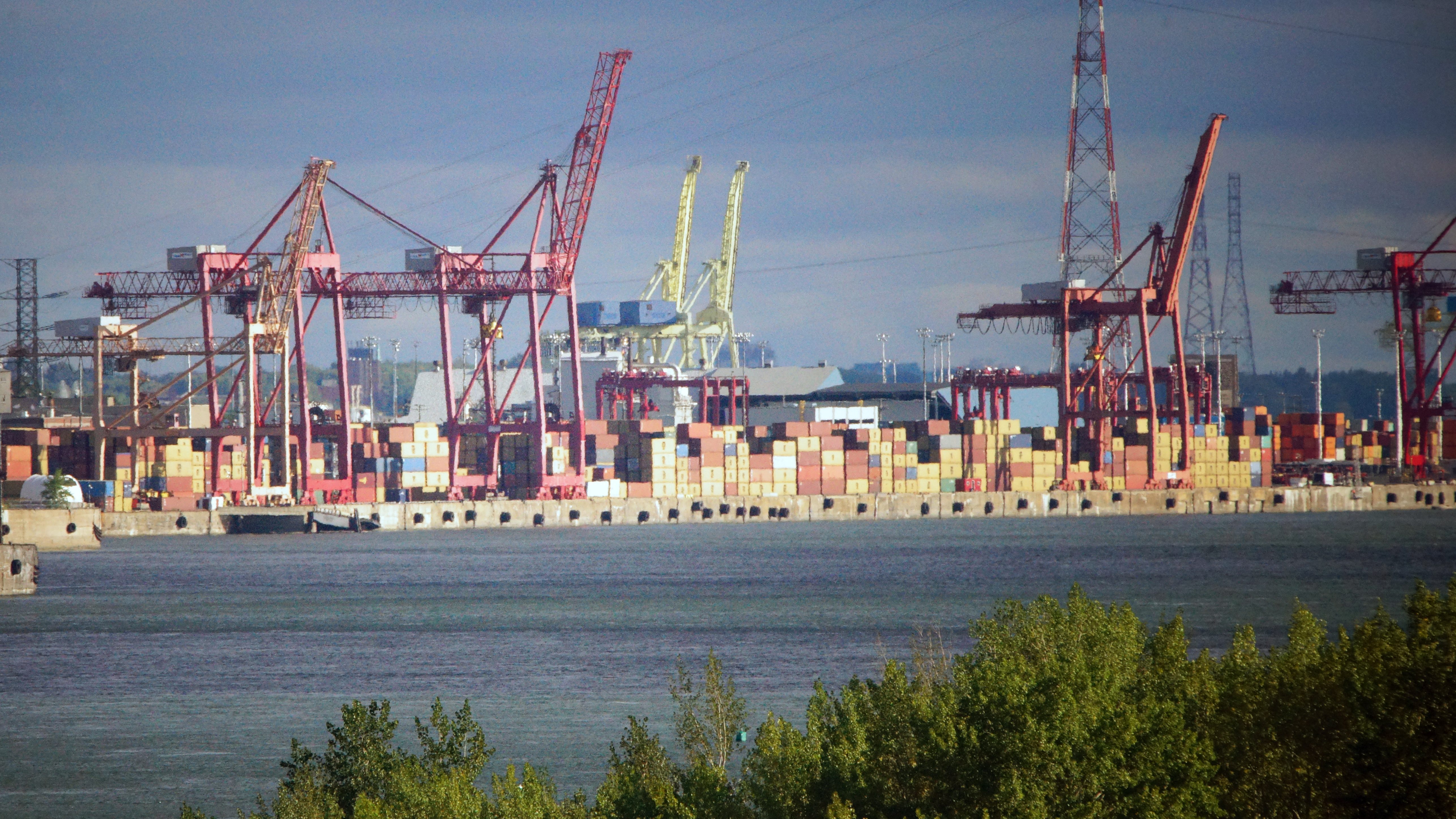 Le port de Montréal