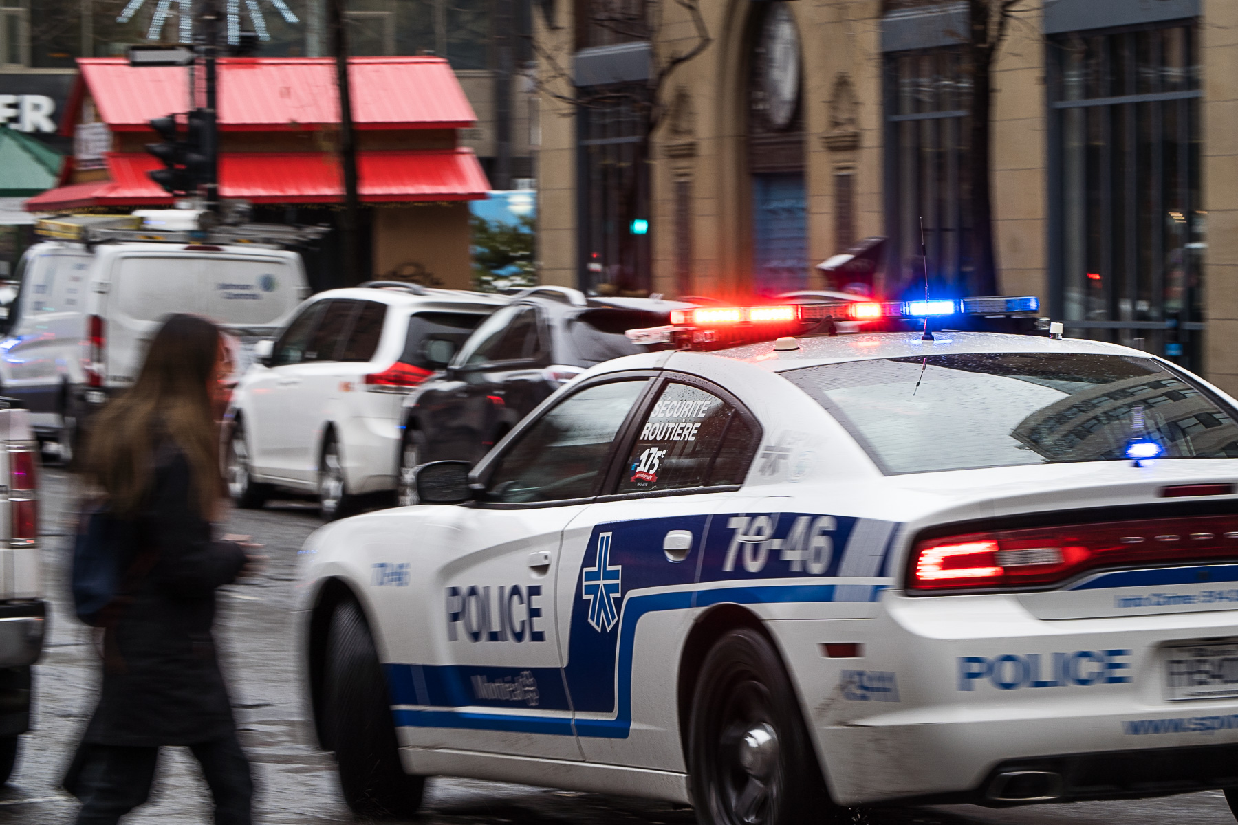 Une voiture du SPVM