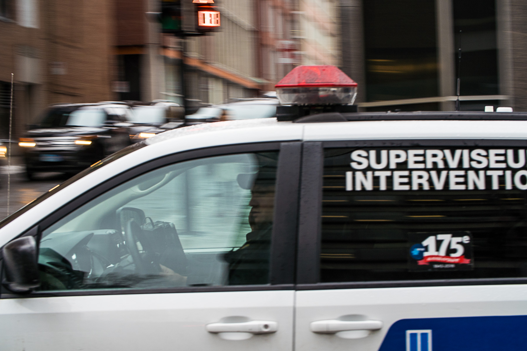 Une voiture de patrouille du SPVM
