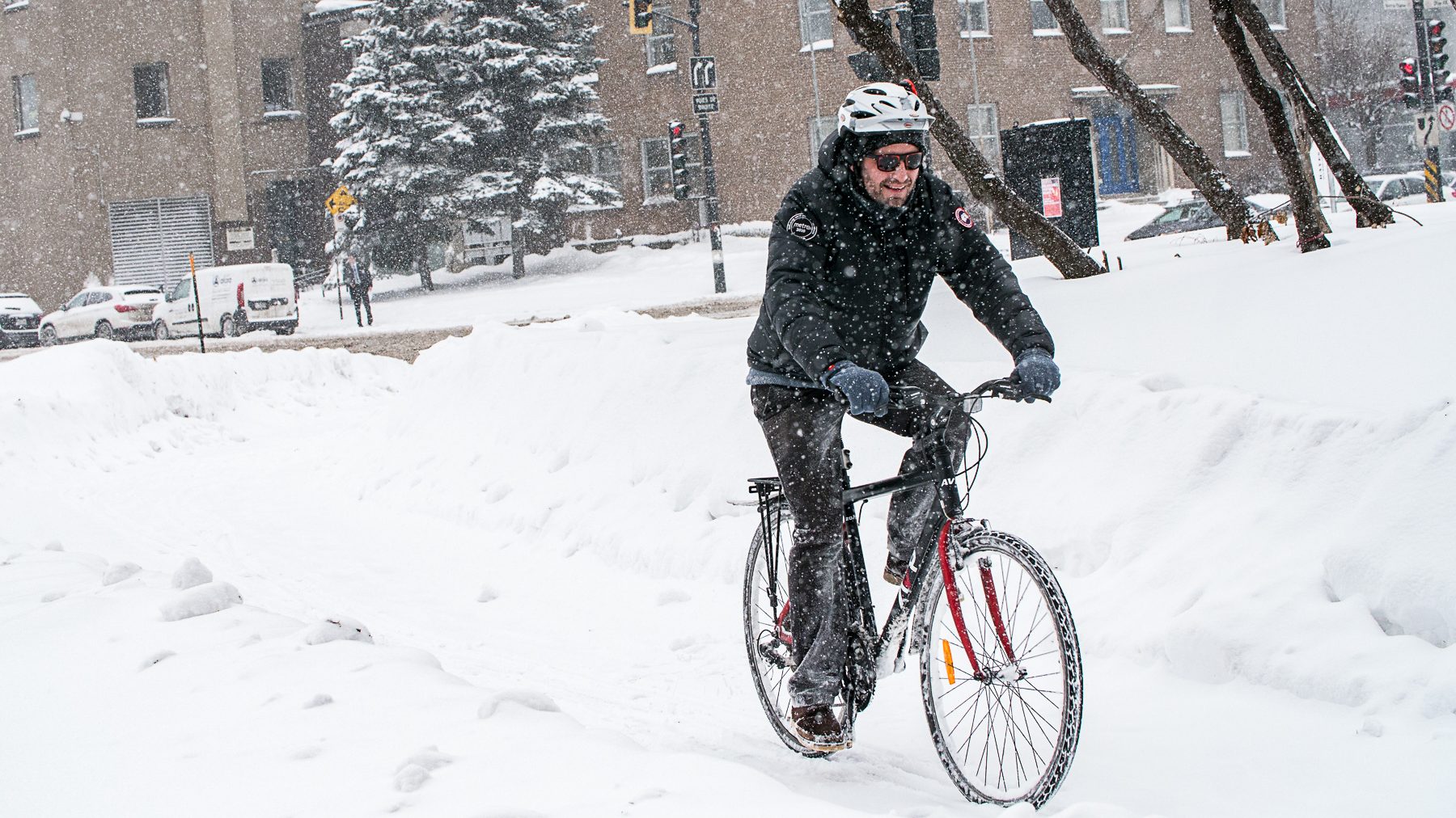 déneigement pistes cyclables