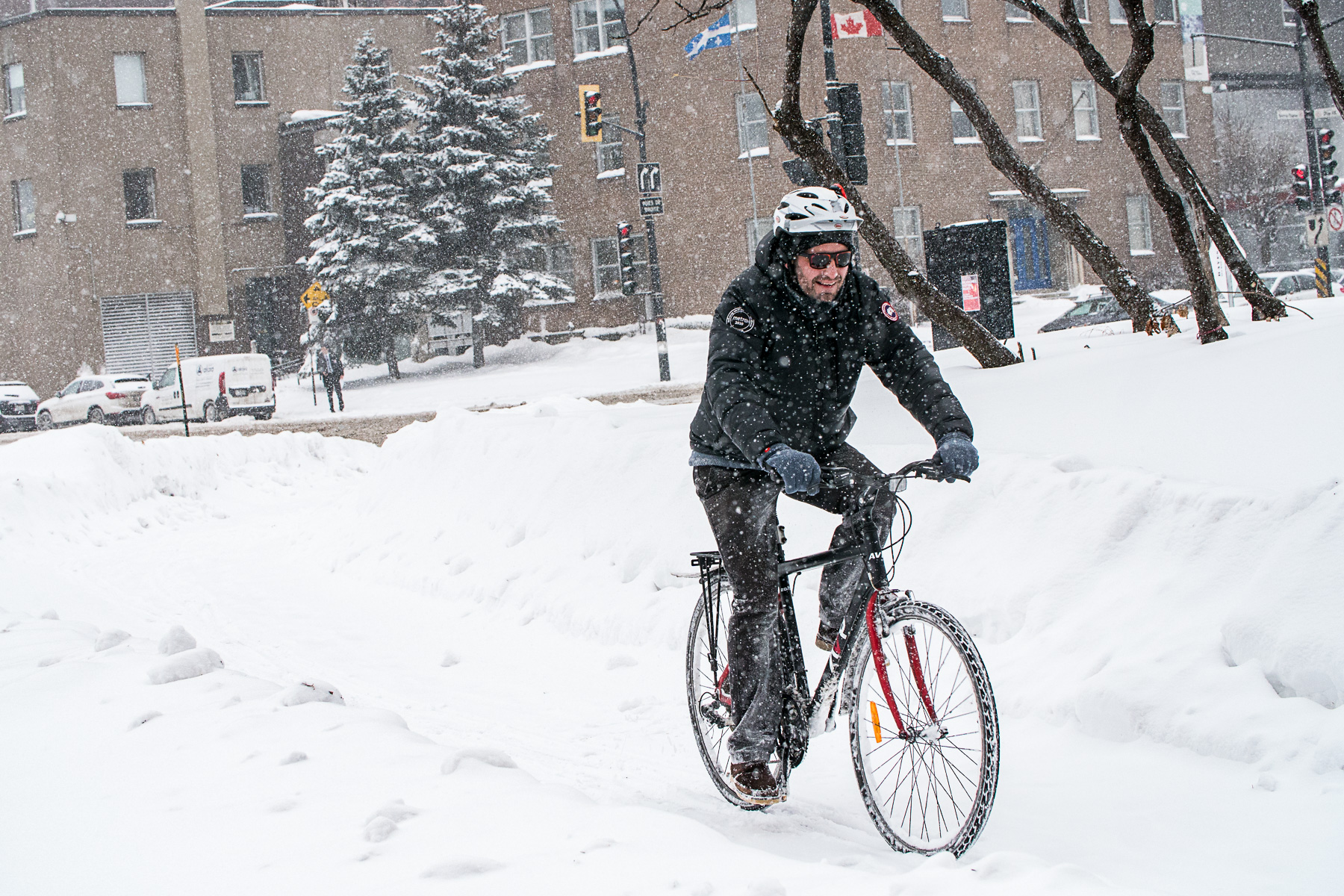 déneigement pistes cyclables