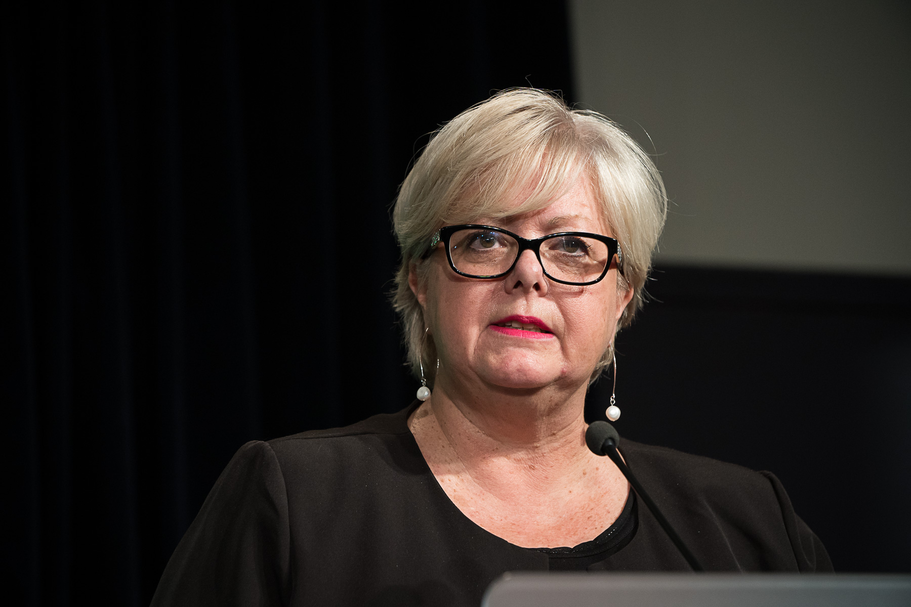 La ministre Sylvie D'Amours