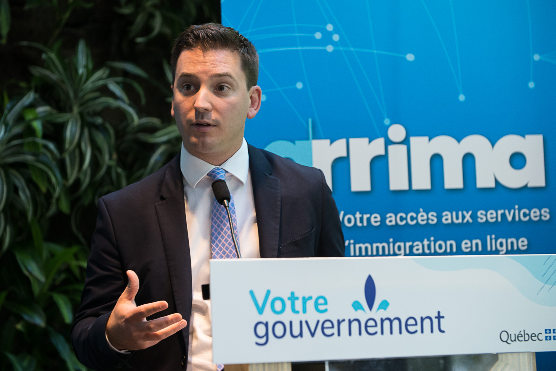 Le ministre responsable de la Langue française, Simon Jolin-Barrette, veut réformer la Loi 101.