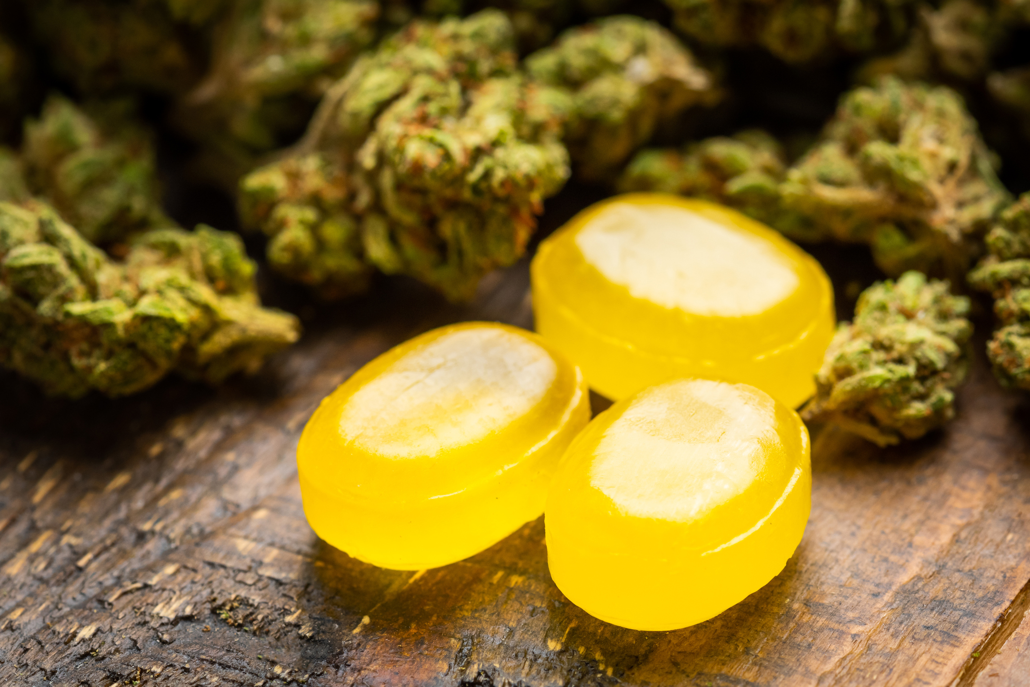Bonbons au cannabis