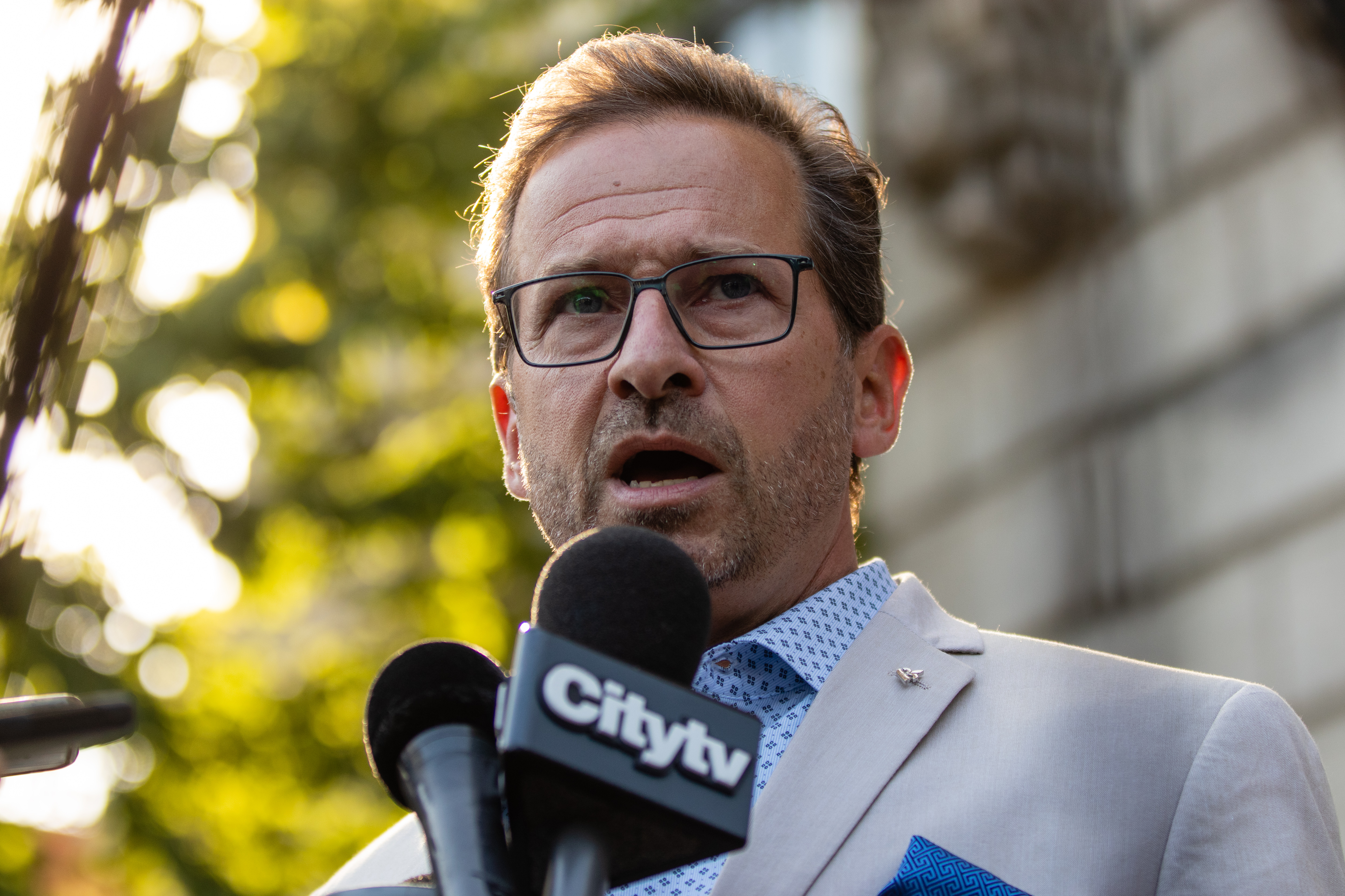 Yves-François Blanchet, chef du Bloc québécois