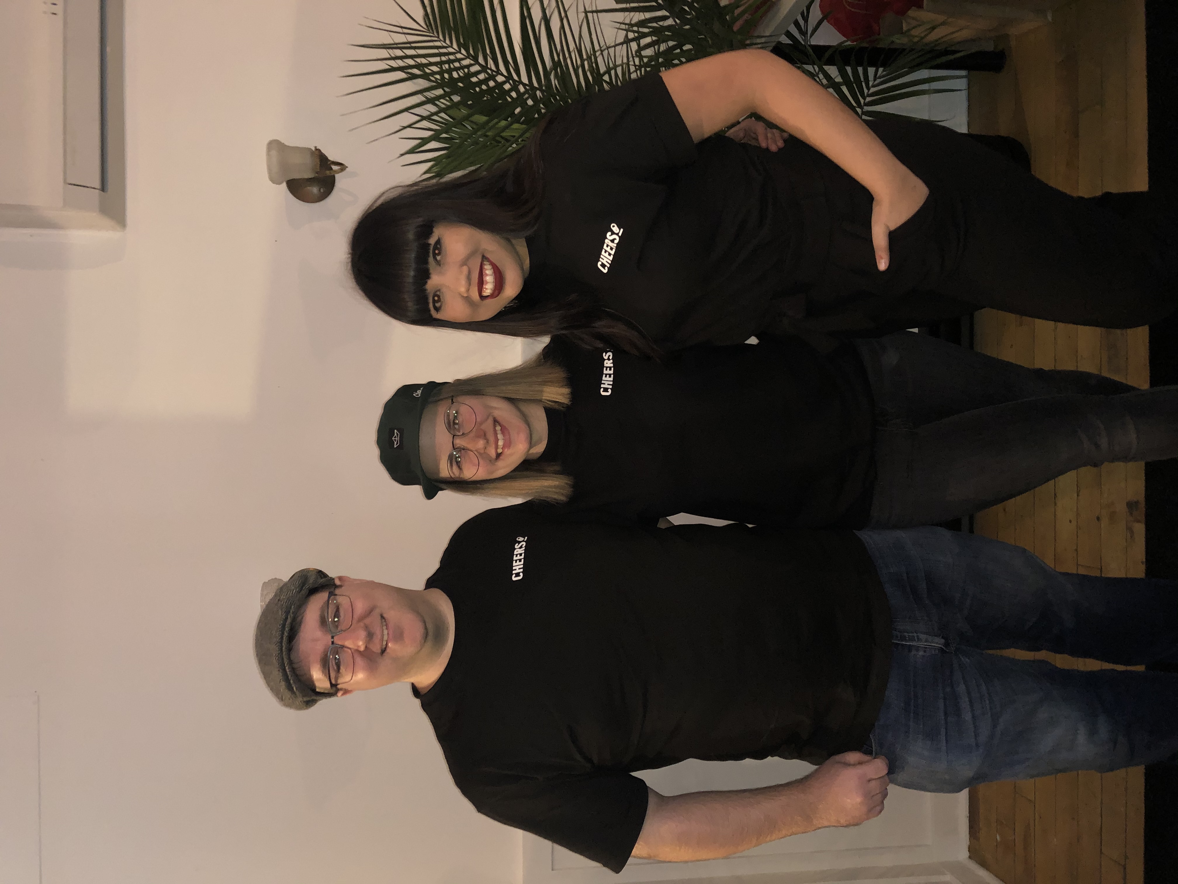Mathieu Johnson, Catherine Roux et Nancy Esperenza, co-fondateurs de Cheers