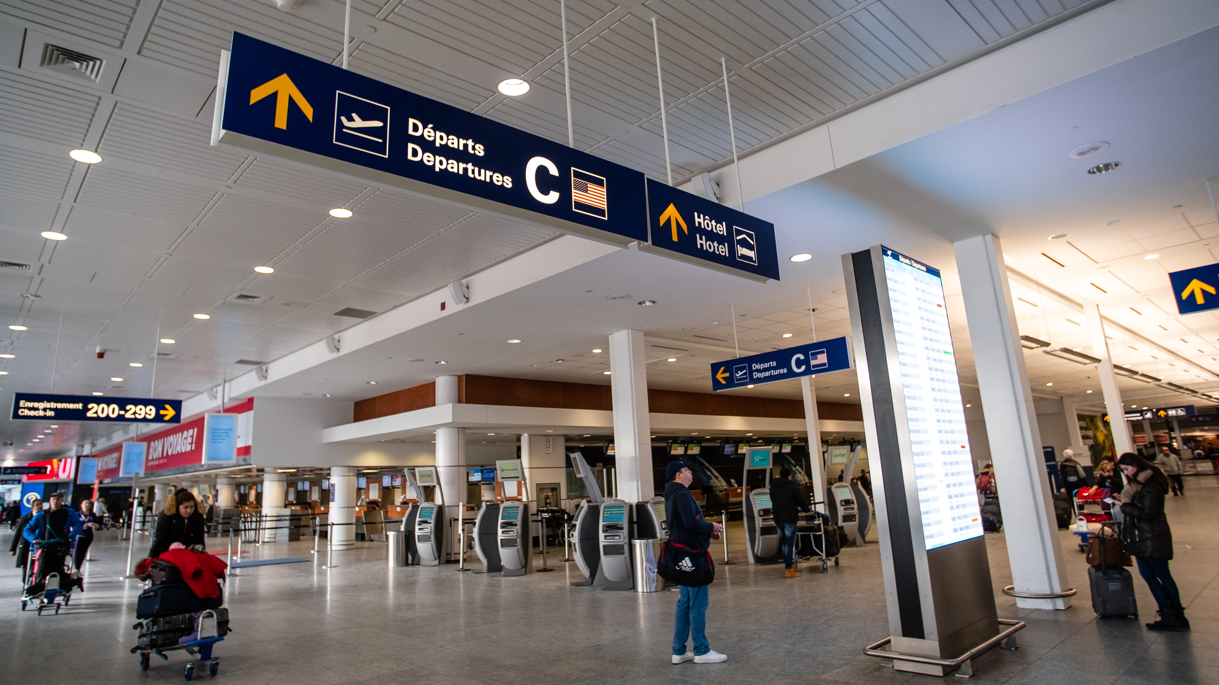 L'aéroport Montréal-Trudeau