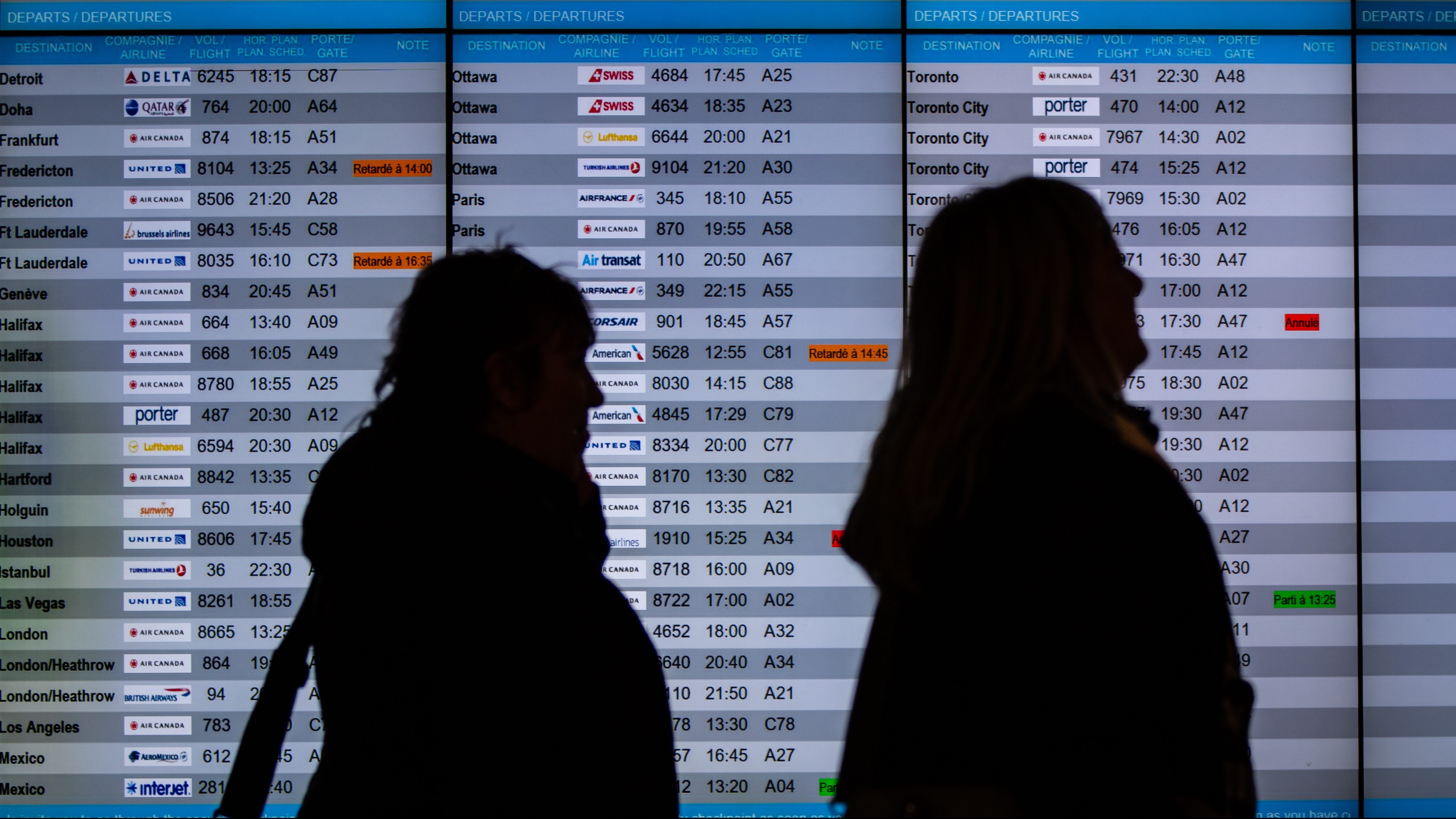 L'aéroport Montréal-Trudeau