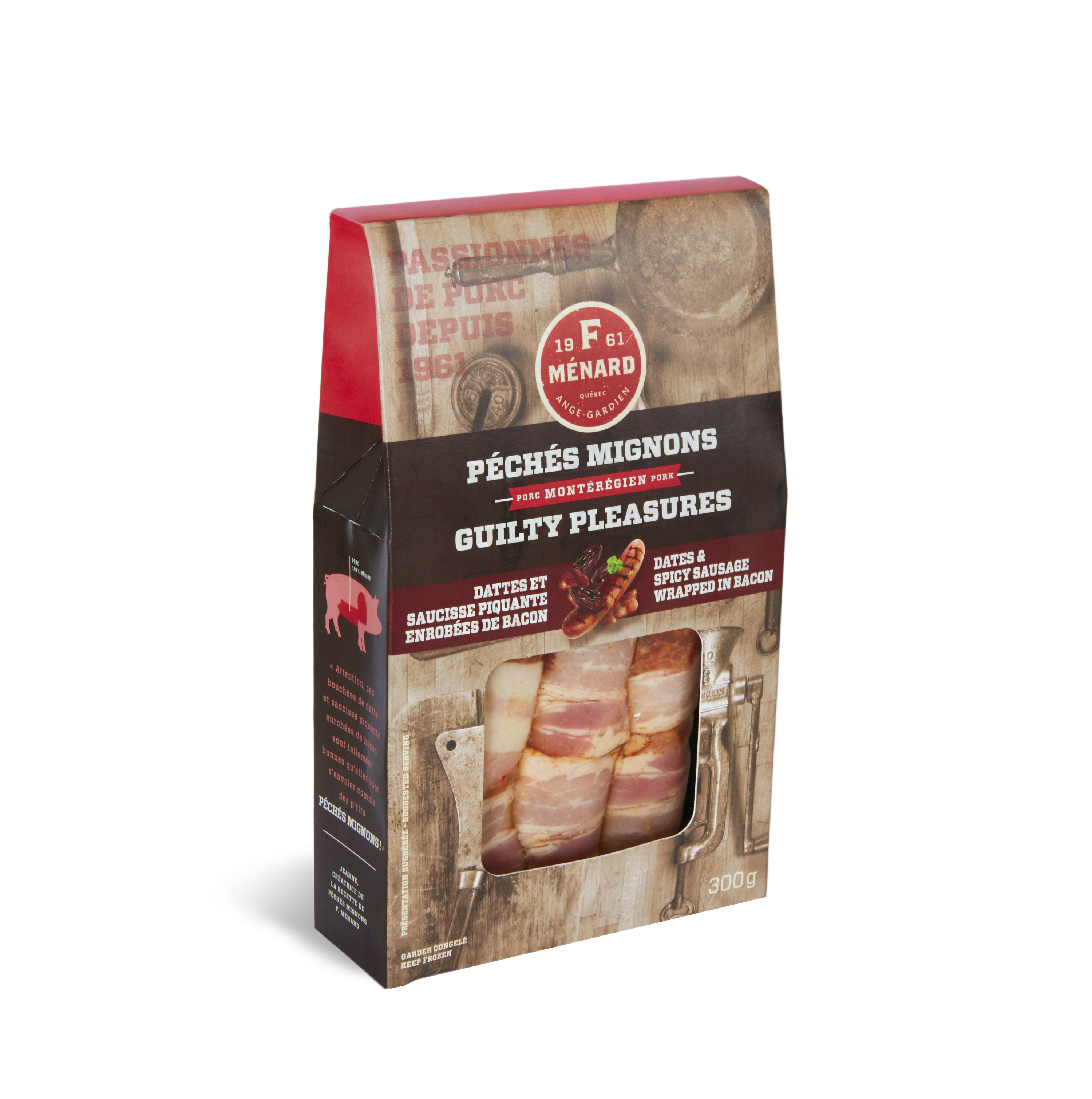 bouchées de bacon aux dattes
