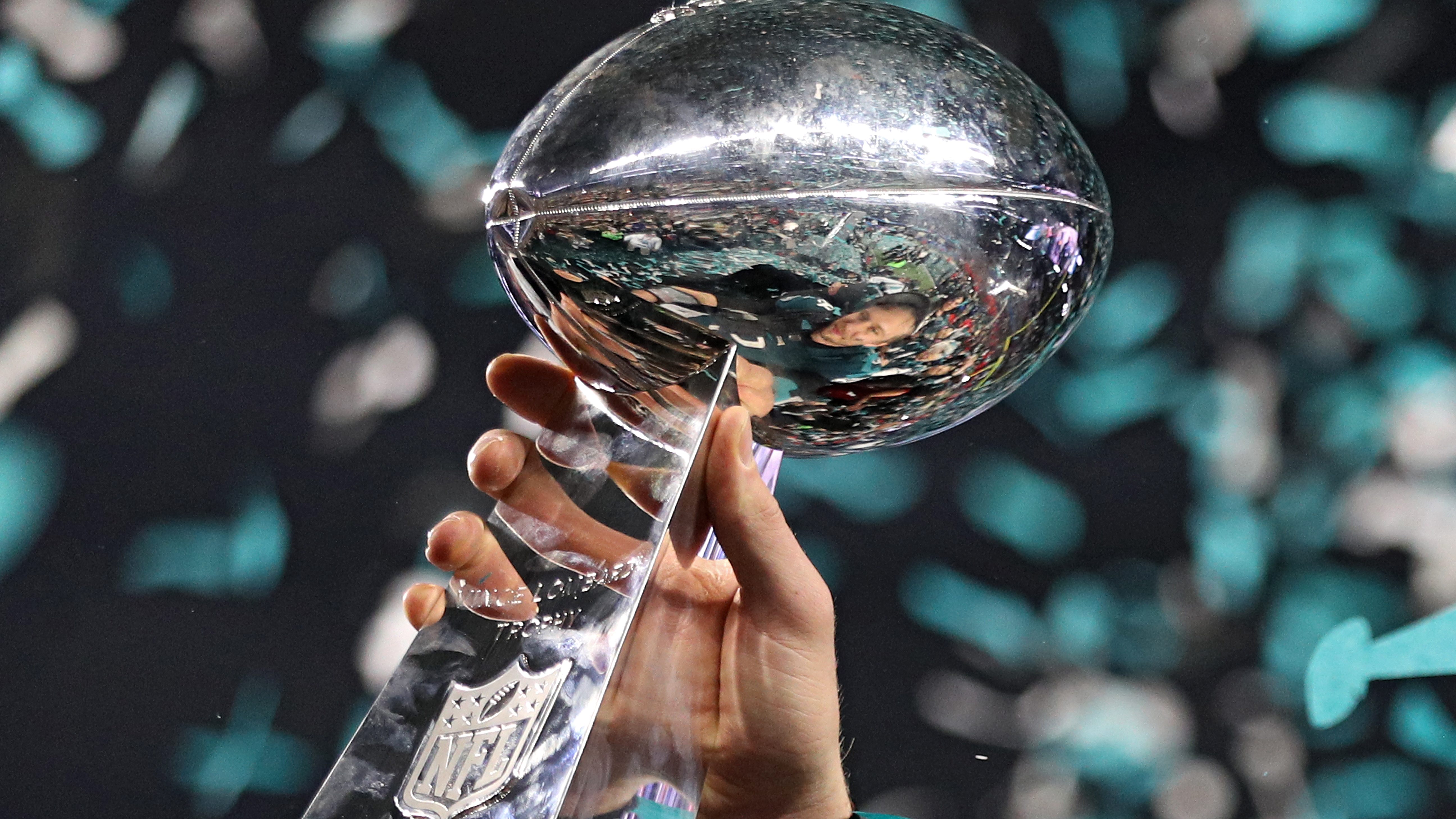 Le trophée du Superbowl