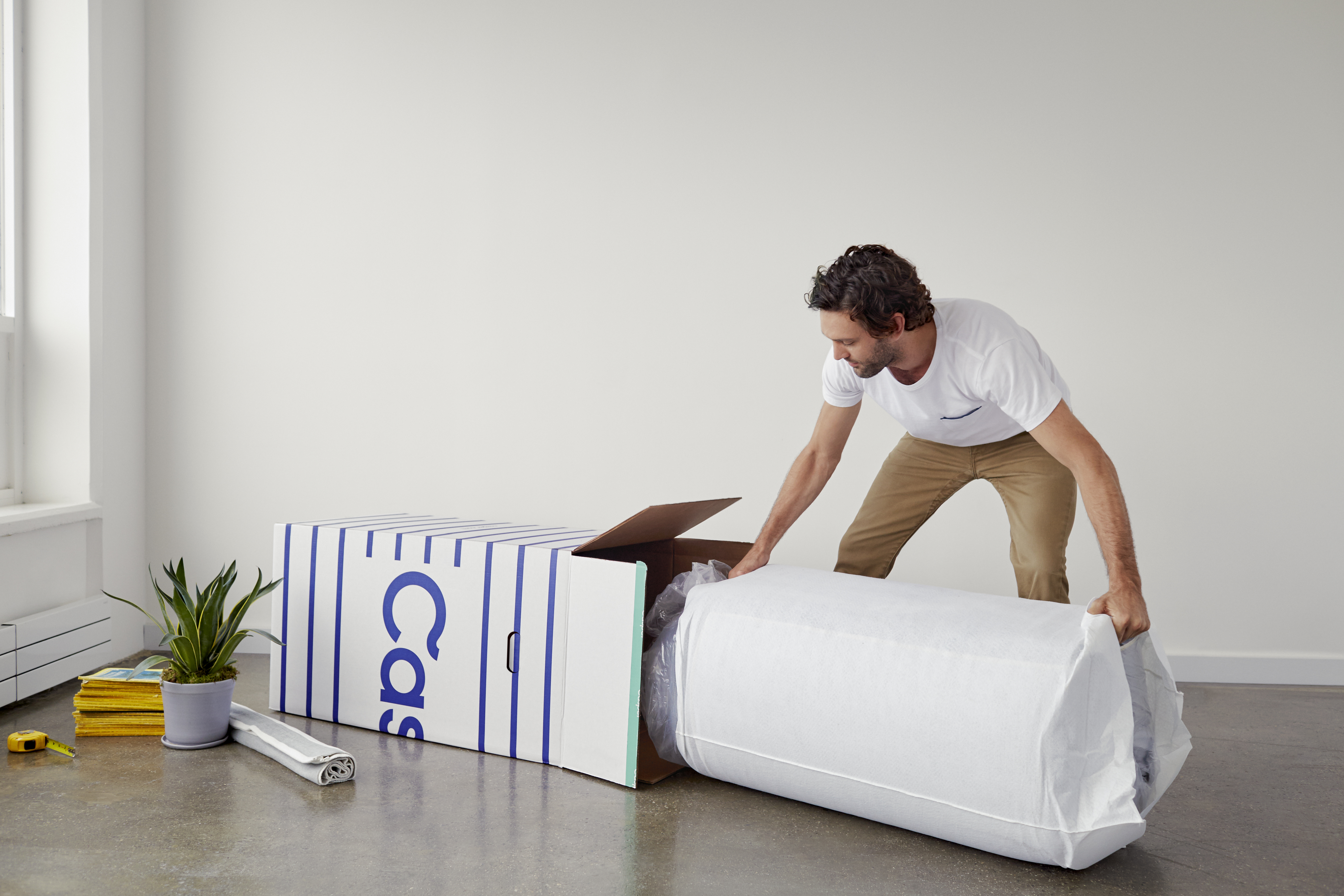 Matelas en boîte