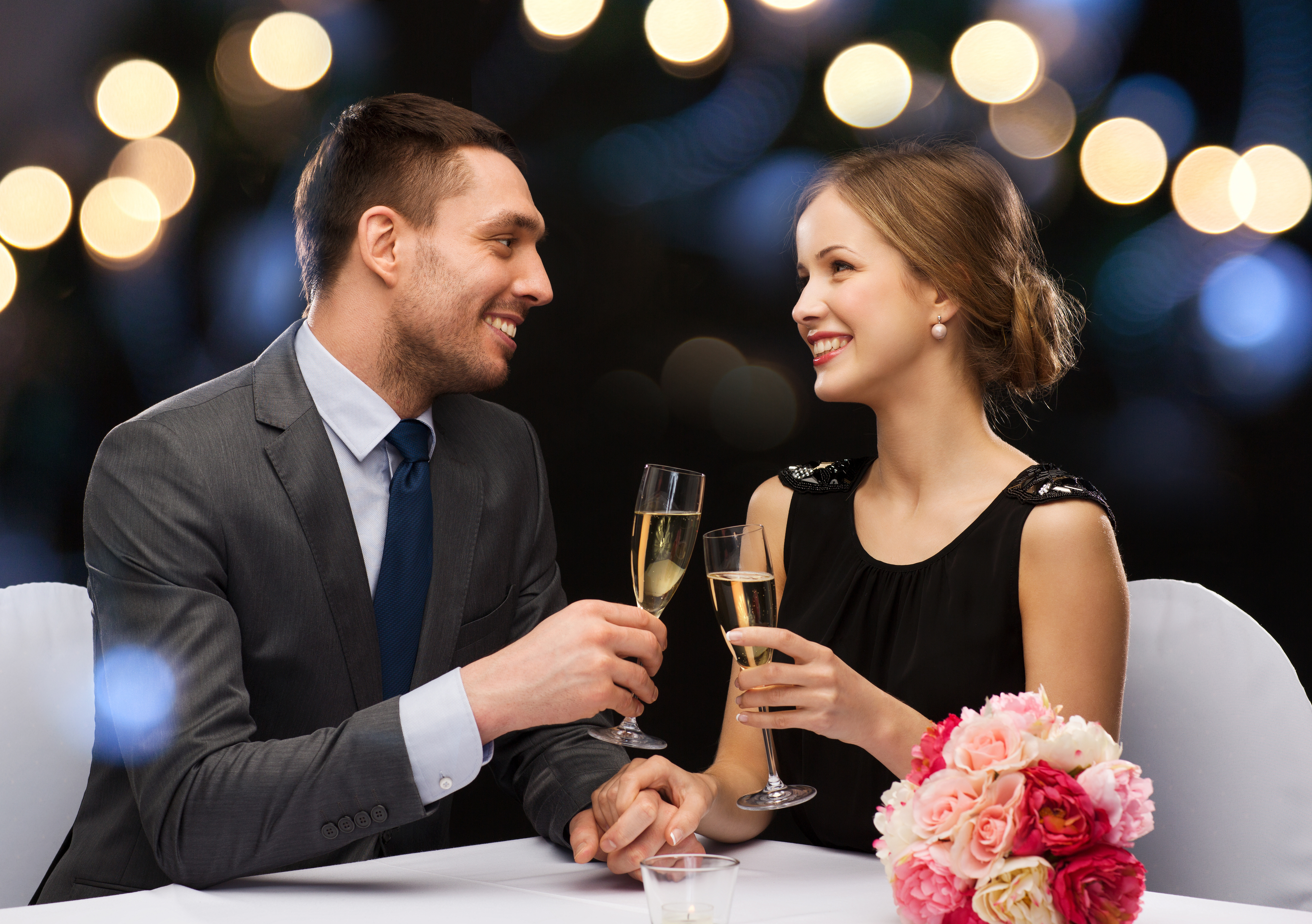 Couple au restaurant