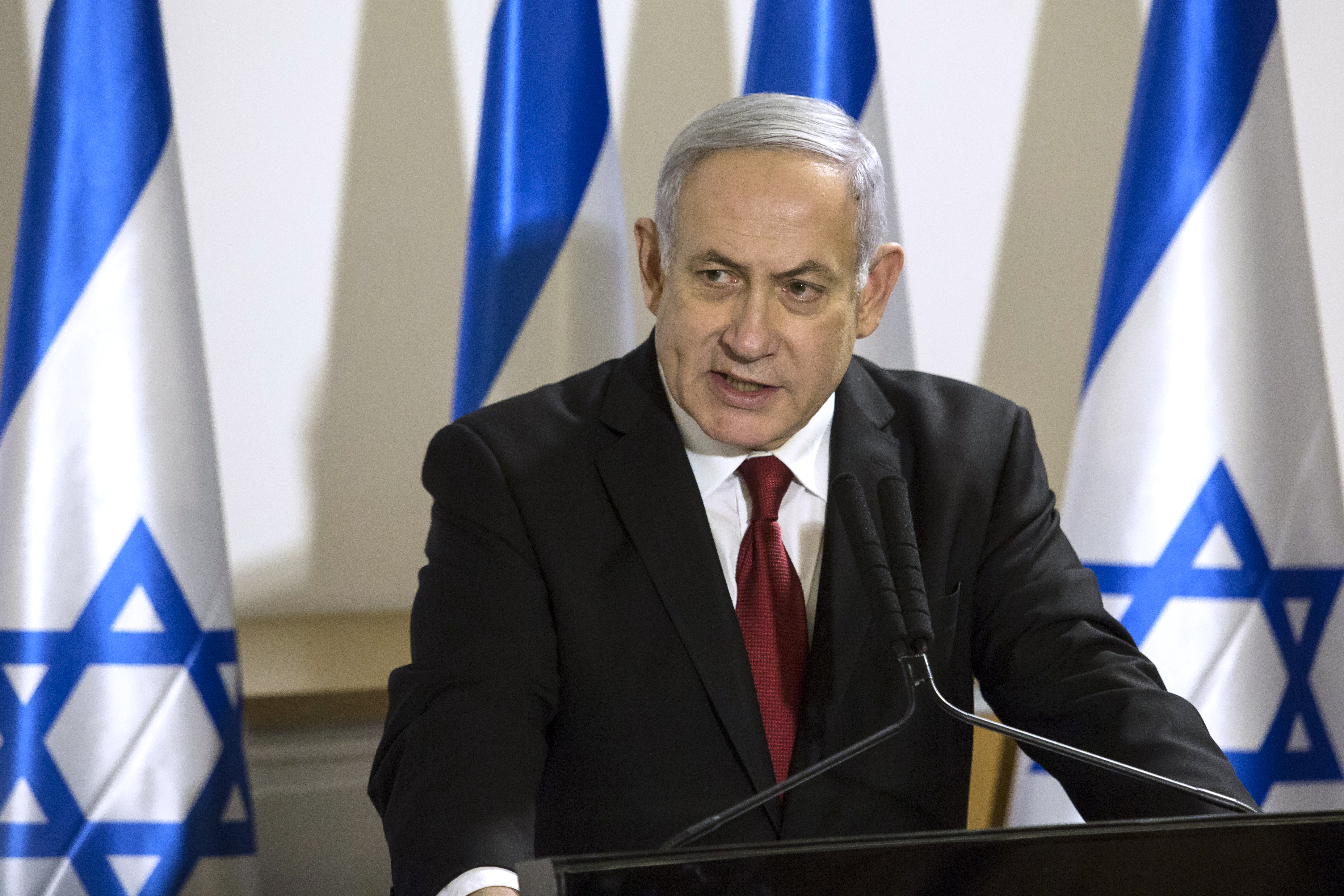 Le premier ministre israélien, Benyamin Netanyahou