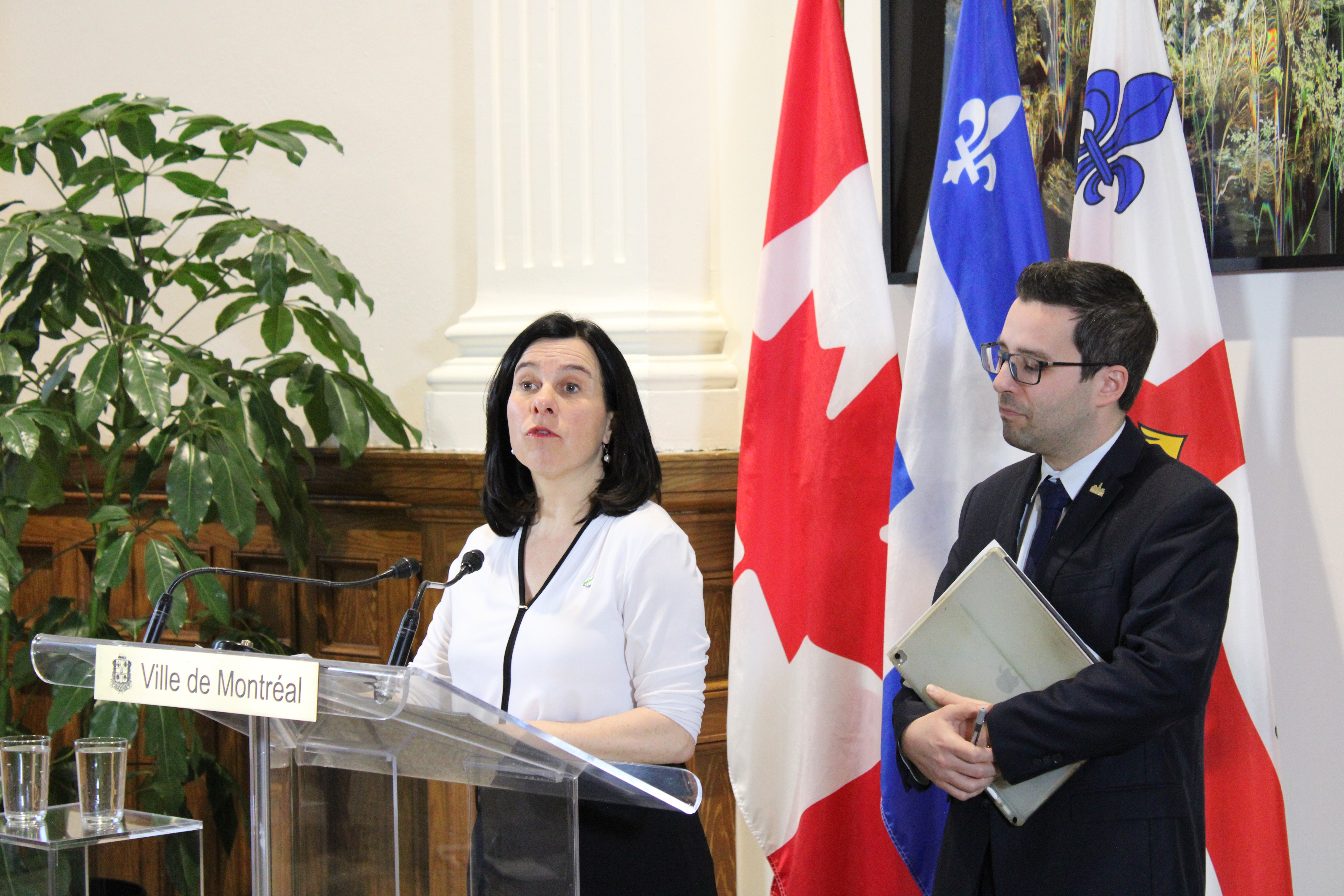 Valérie Plante et Robert Beaudry