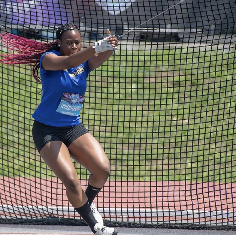 La spécialiste au lancer du marteau, Miranda Tcheutchoua, est parmi les meilleurs espoirs dans sa discipline.