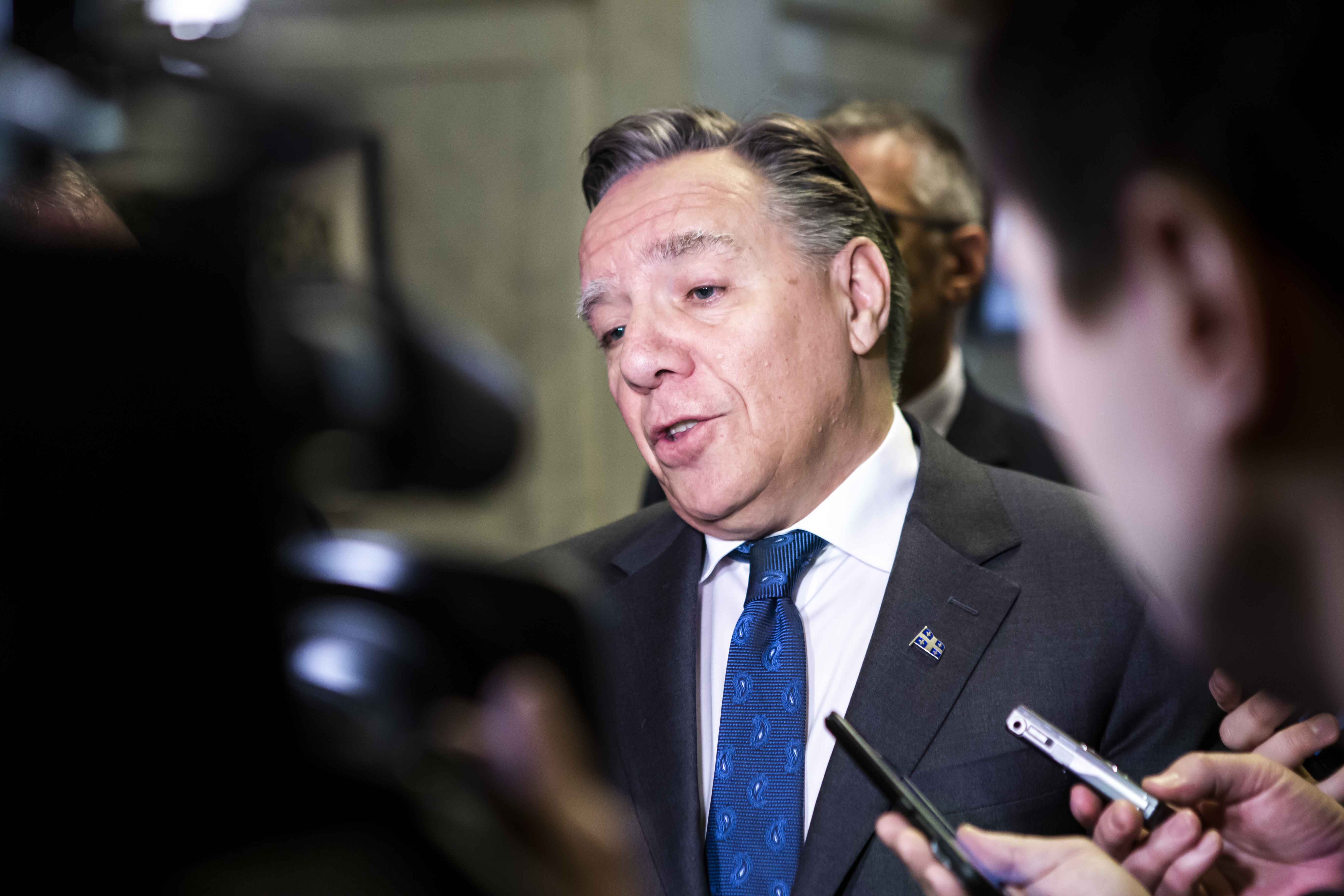 François Legaut, le premier ministre du Québec