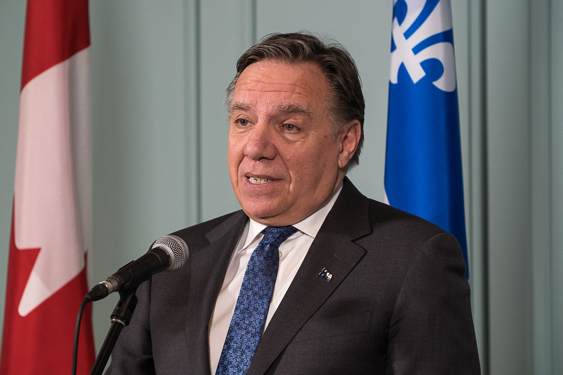 Le premier ministre François Legault