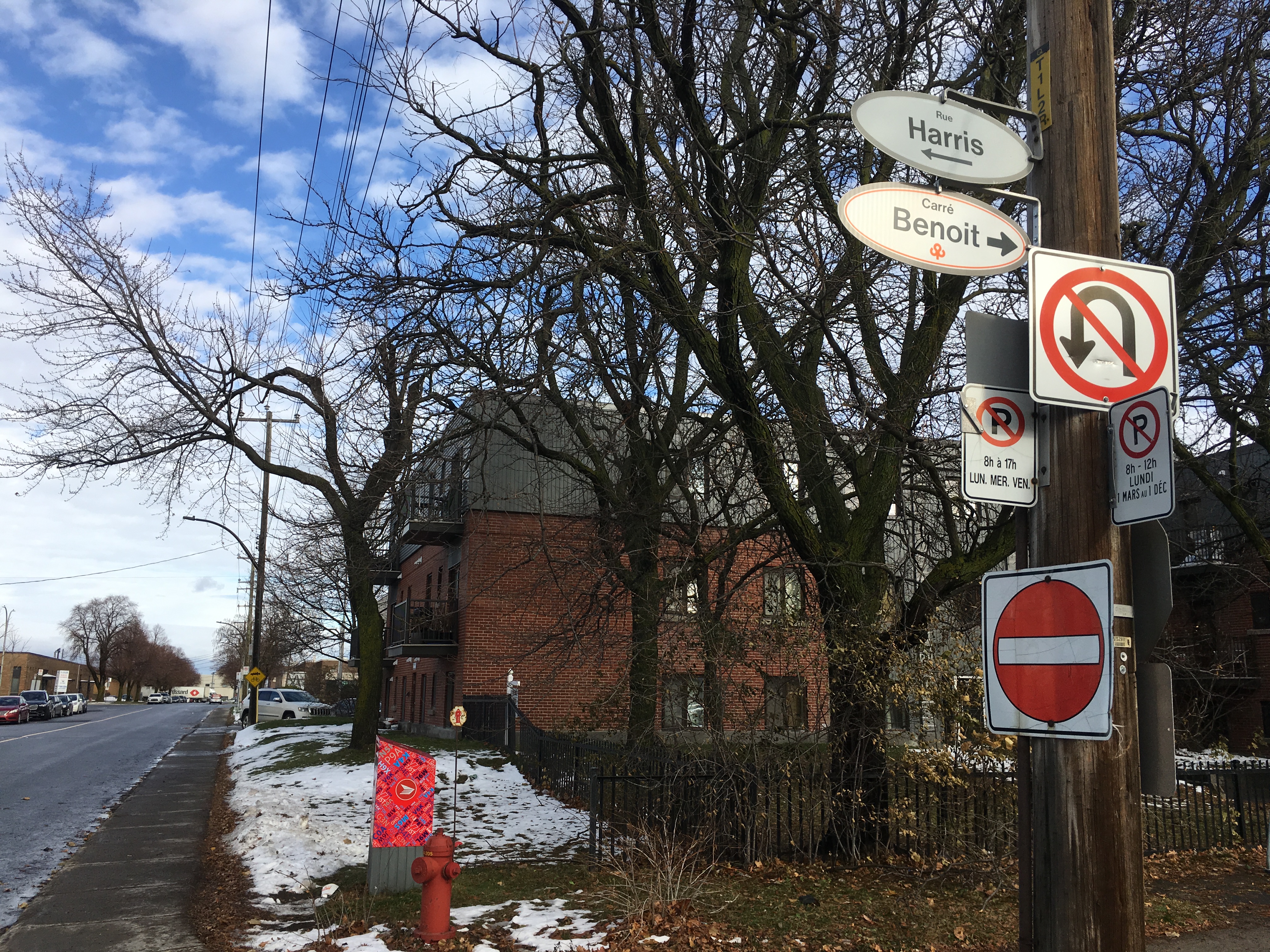 Hodge-Place Benoit, Saint-Laurent