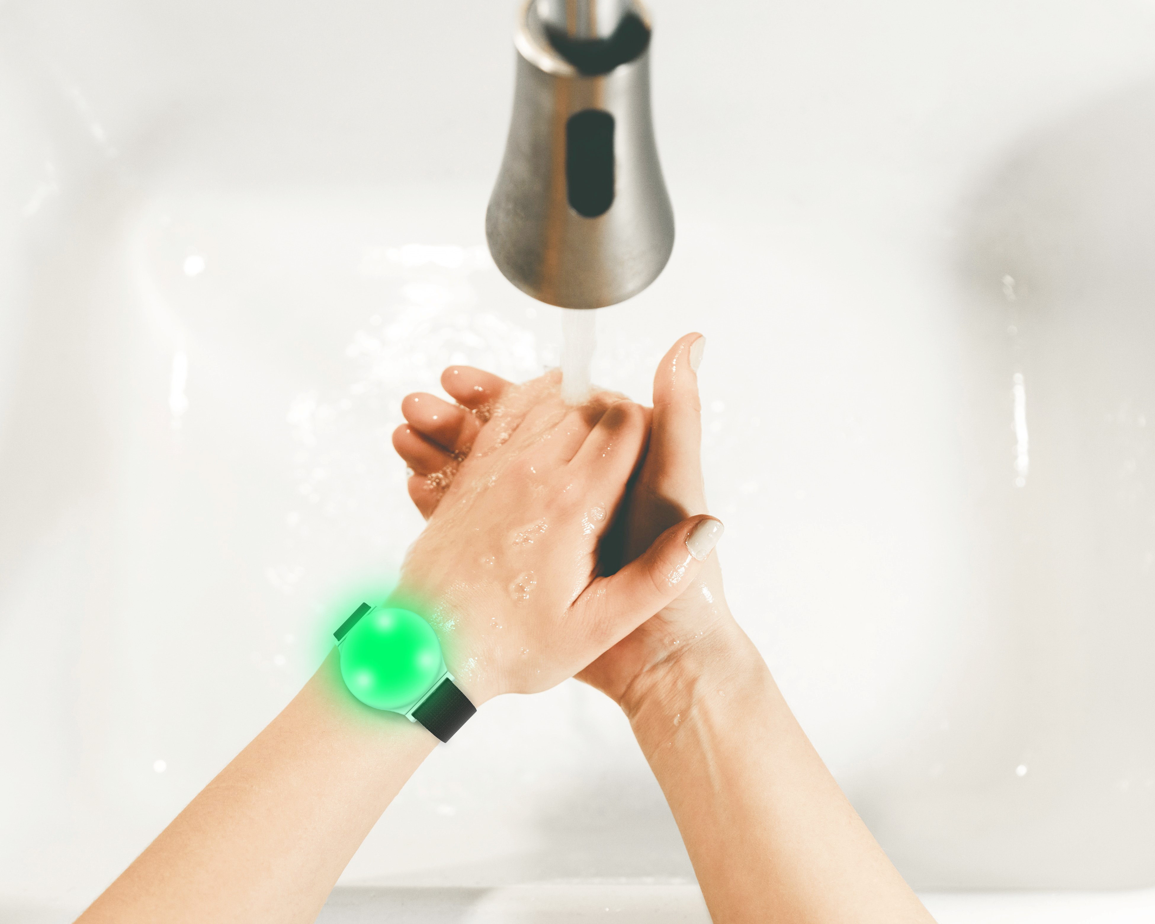 Coronavirus : un bracelet pour mesurer le temps de lavage des mains