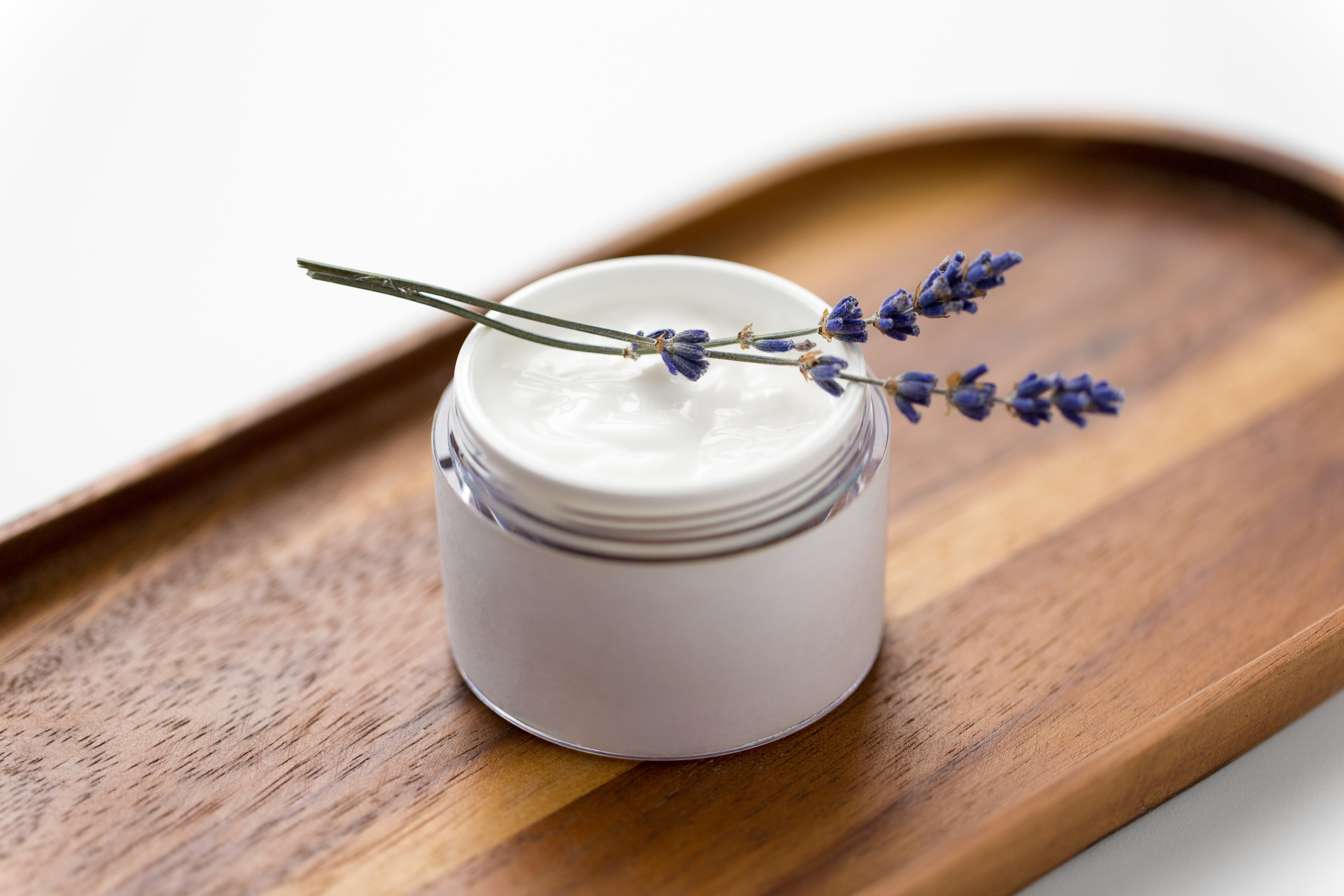 Pot de crème à la lavande