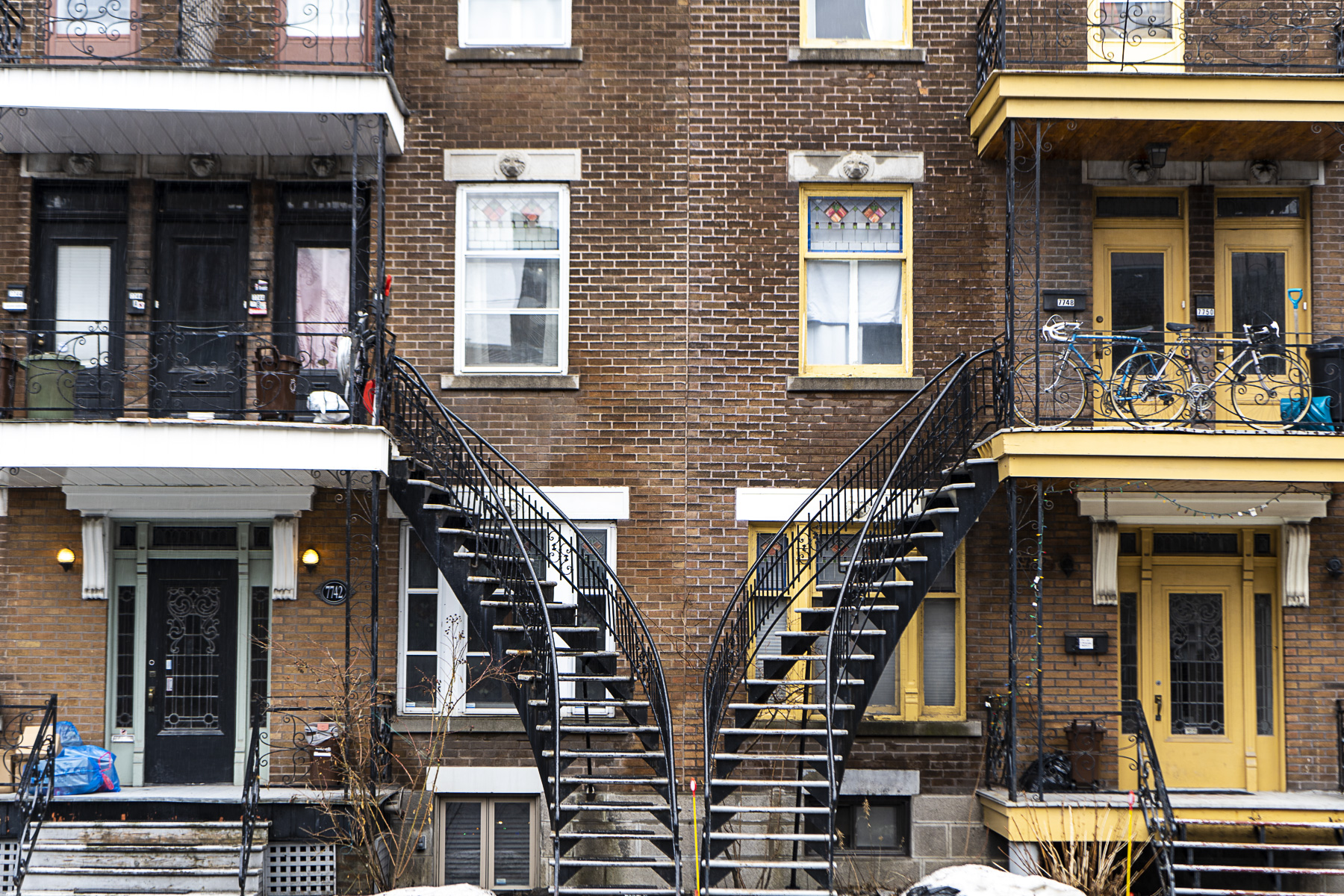 Une bâtisse de logements