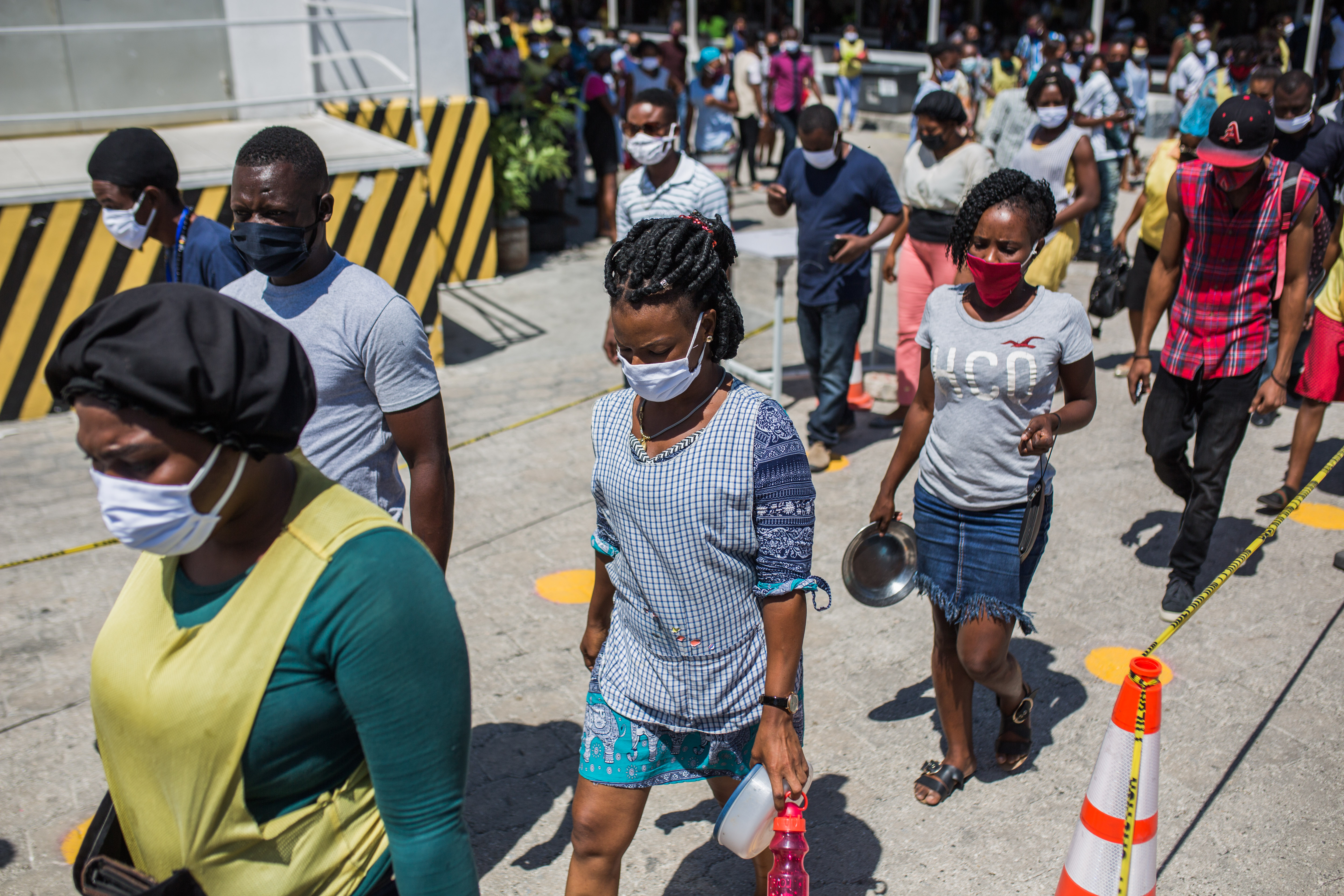 Coronavirus réouverture des usines en Haïti