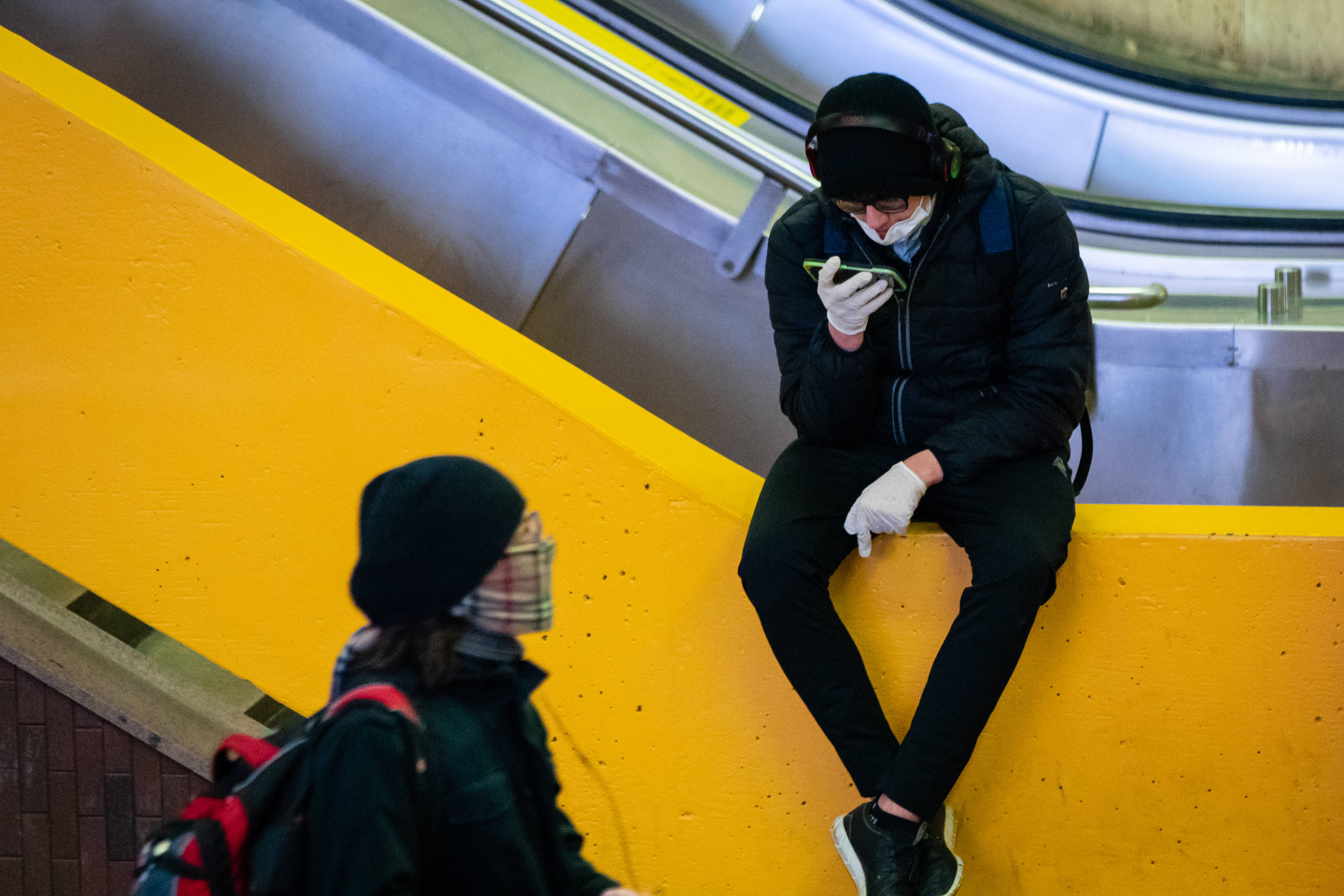 24 heures Des usagers du transport collectif préconisent le port du masque.
