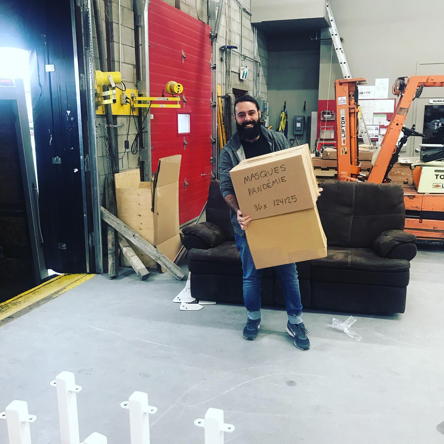 entreprise Studio Artefact RDP don masques N95