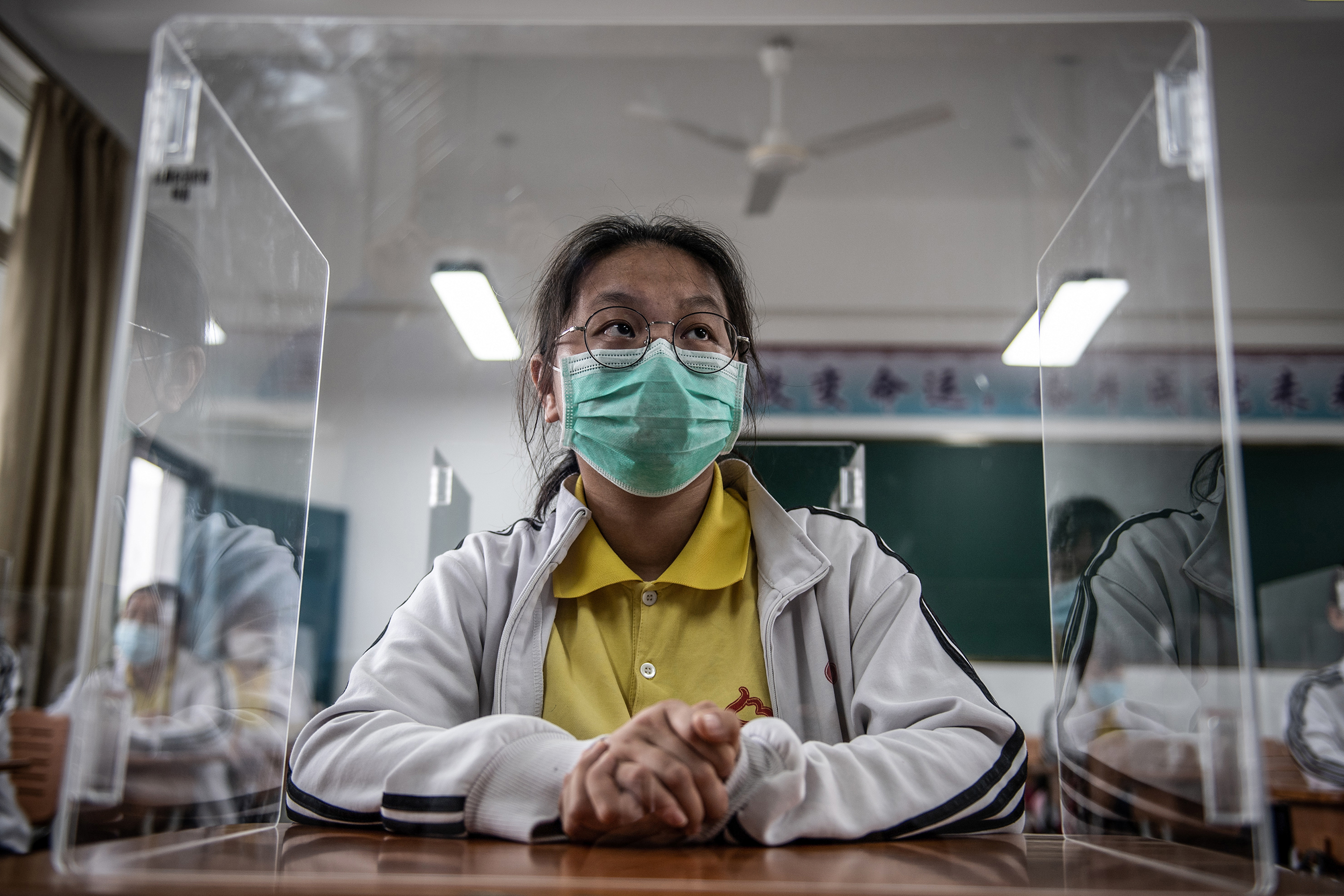 premier cas de coronavirus à Wuhan depuis plus d'un mois