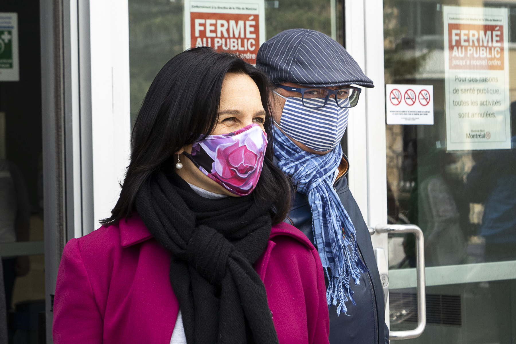 masque Valérie Plante