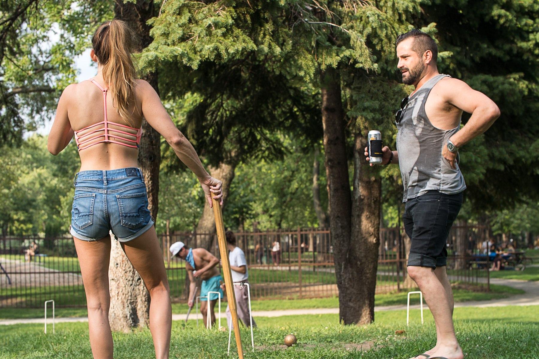 La canicule avait fortement frappé en 2018 à Montréal.