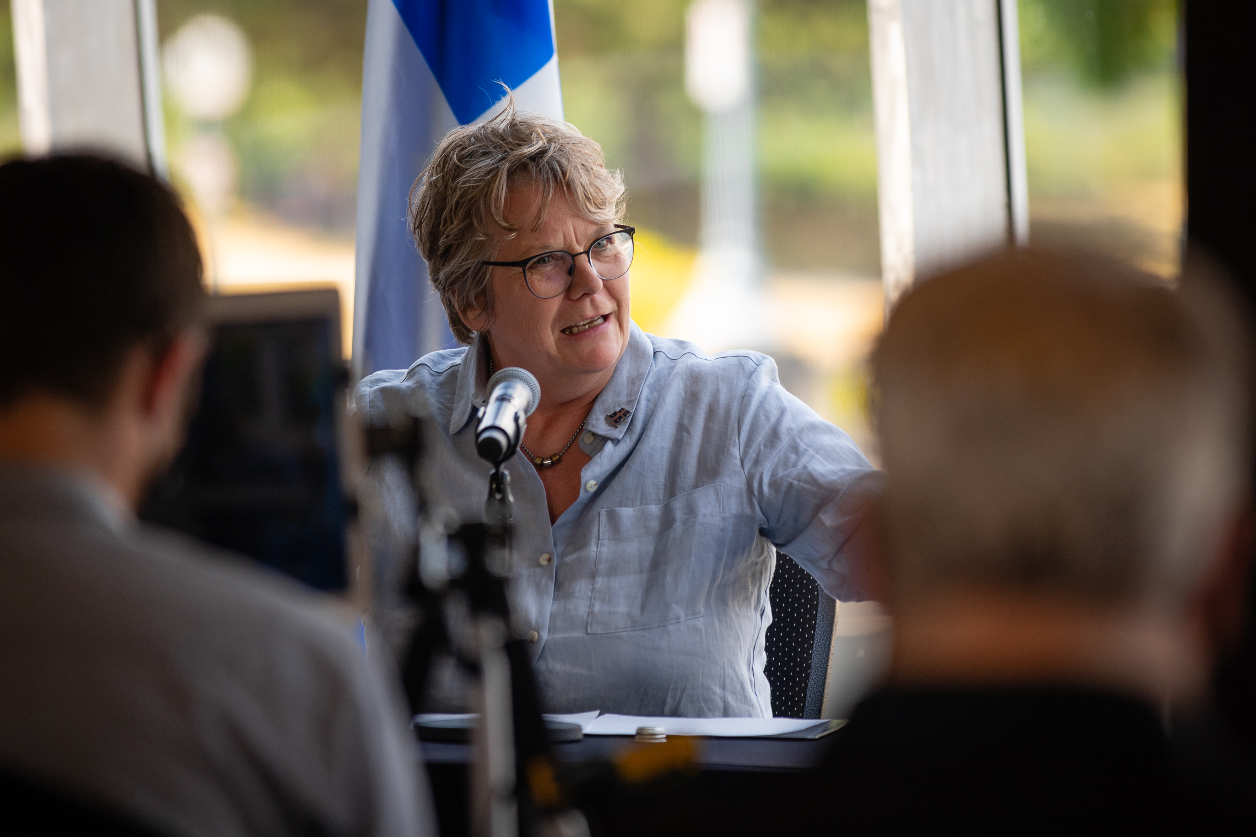 La ministre déléguée aux Transports et ministre responsable de la Métropole et de la région de Montréal, Chantal Rouleau