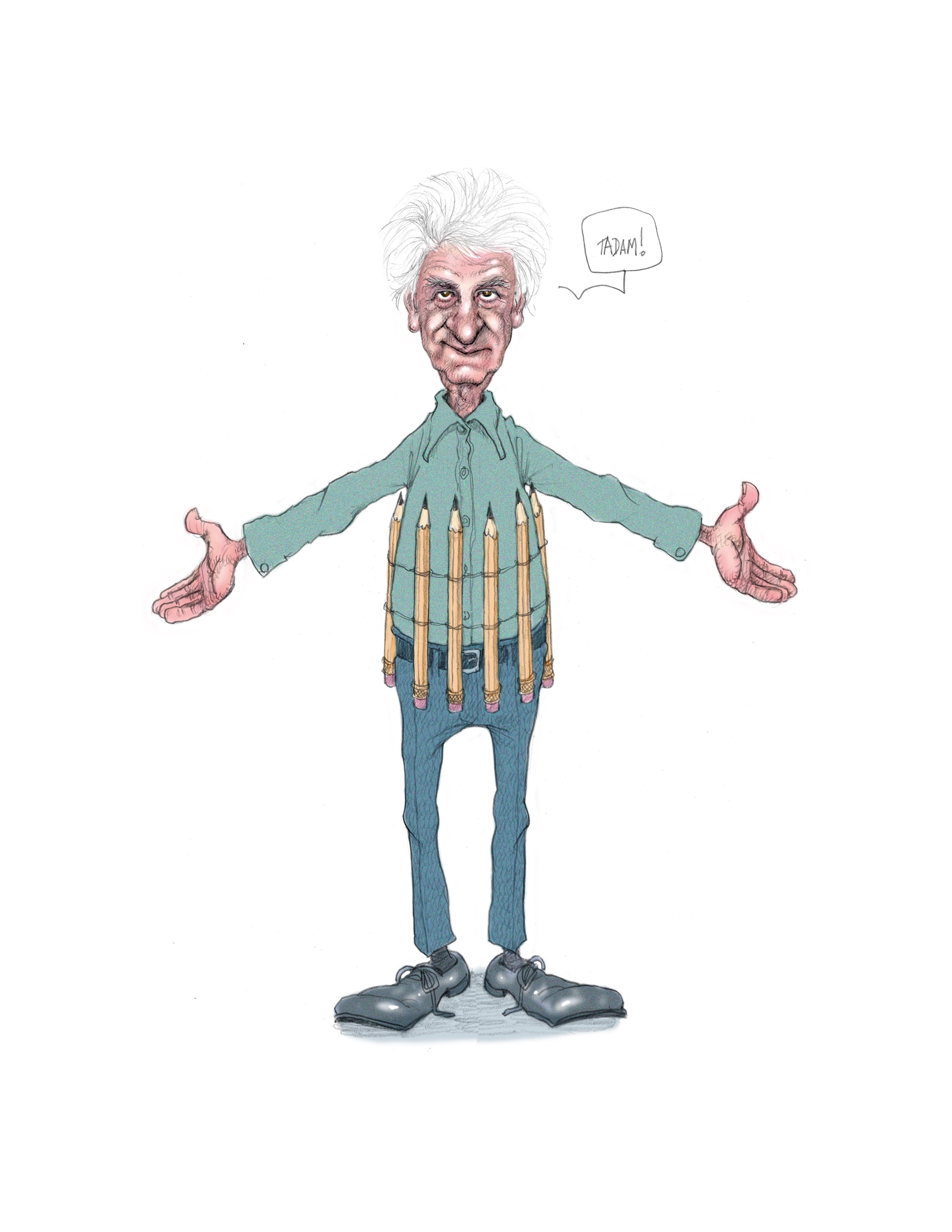 Autoportrait du caricaturiste Serge Chapleau