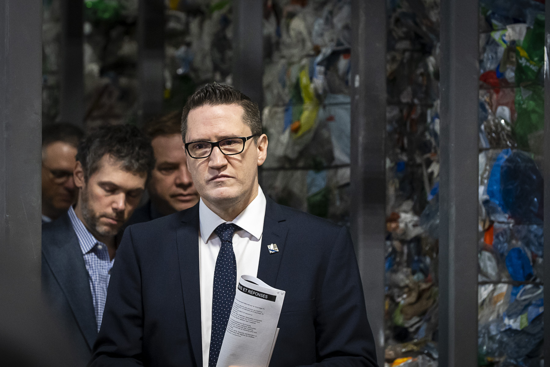 Le ministre de l'Environnement et de la Lutte aux changements climatiques, Benoit Charette