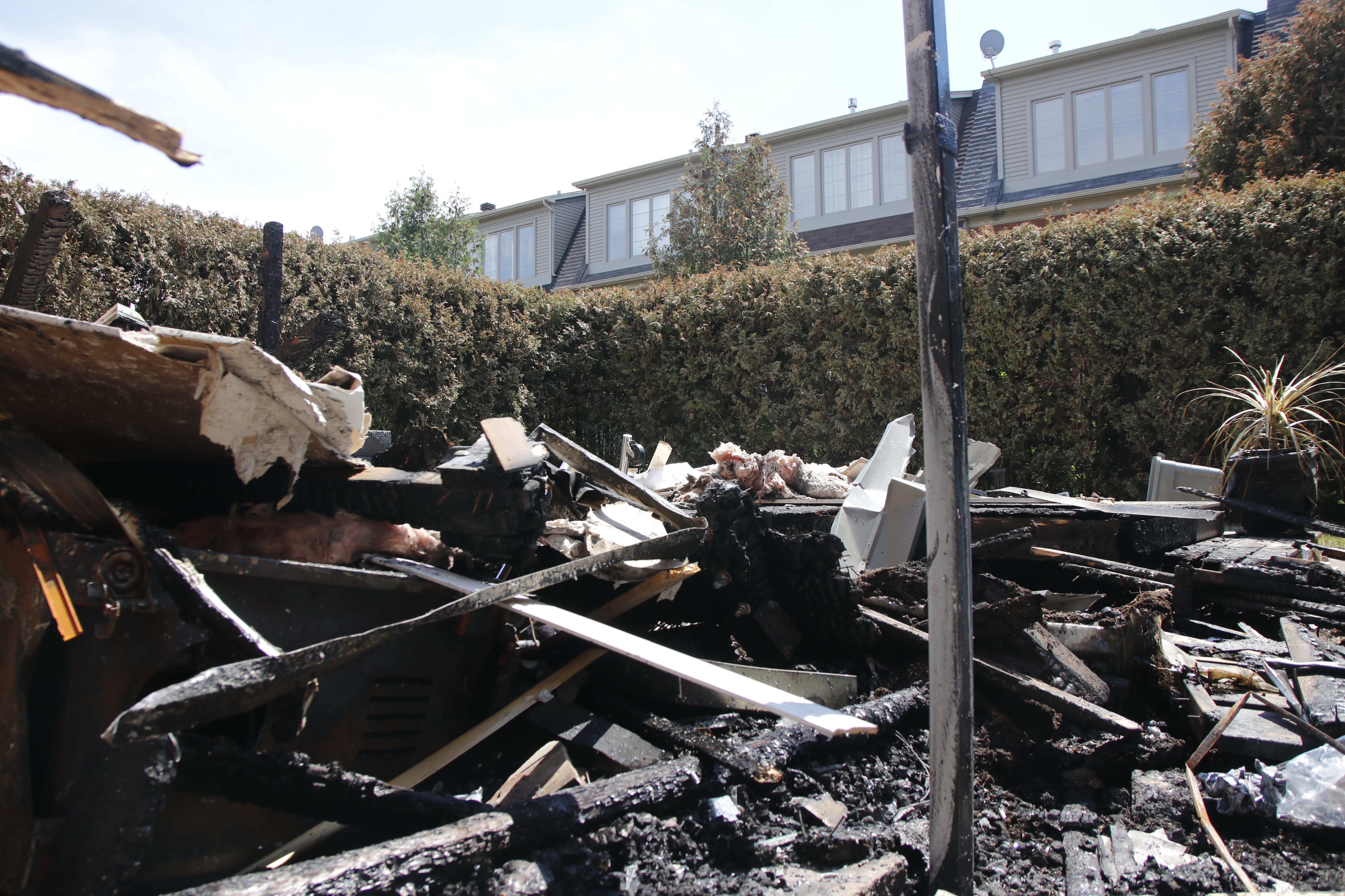 Incendie dans Bois-Franc