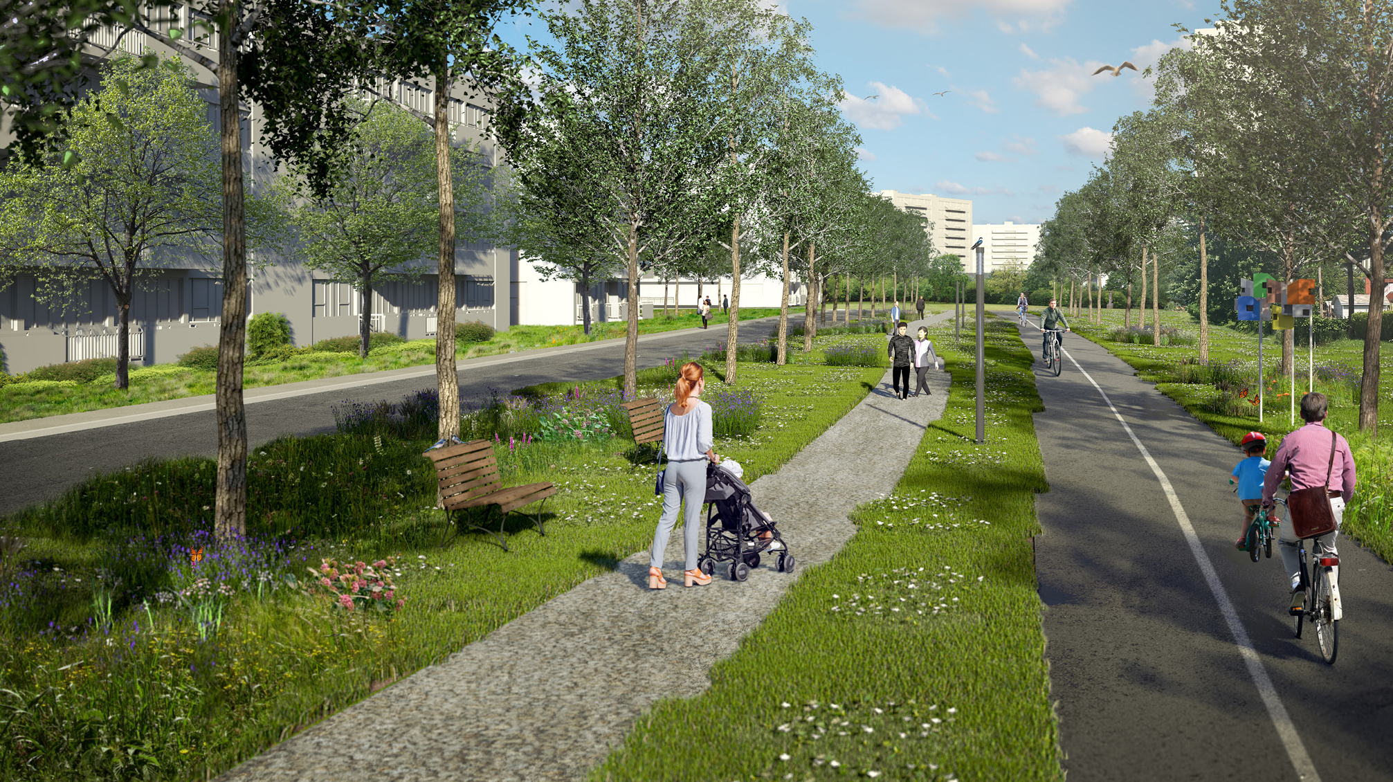 Maquette TOD Bois-Franc