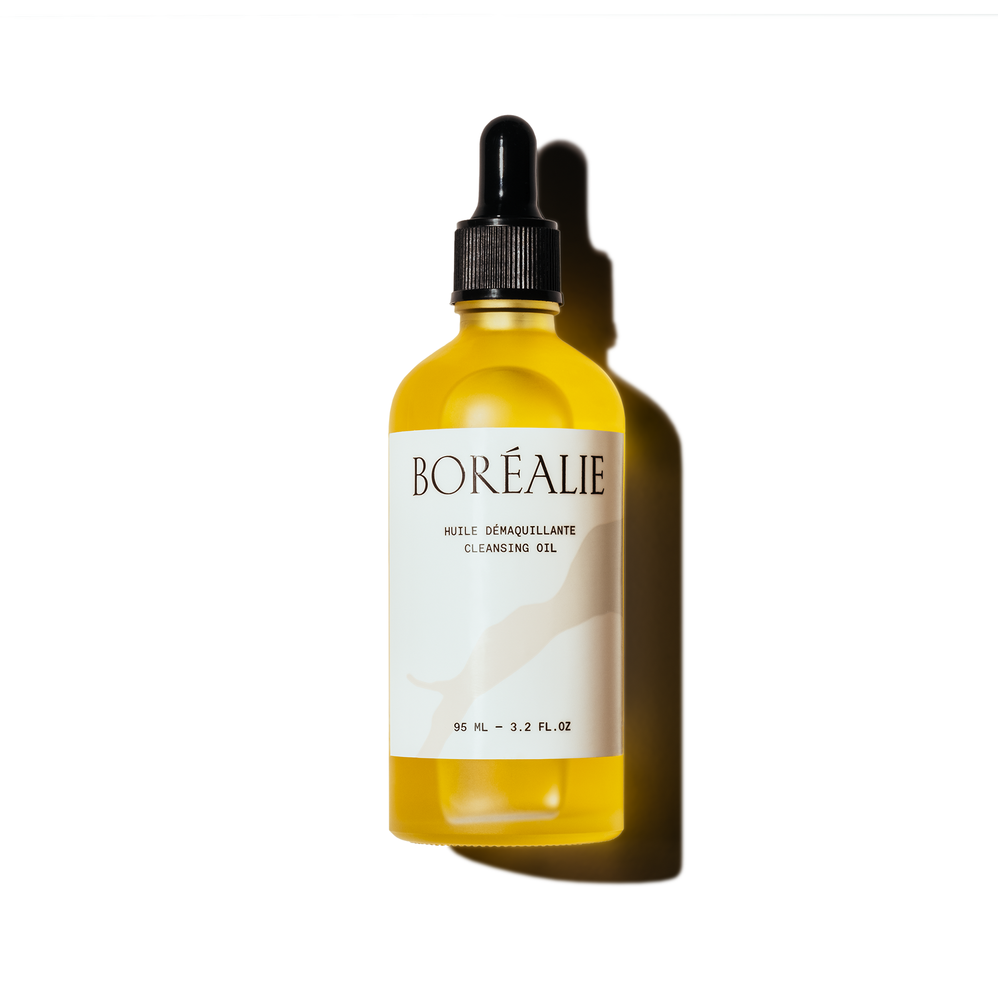 Flacon d'huile démaquillante