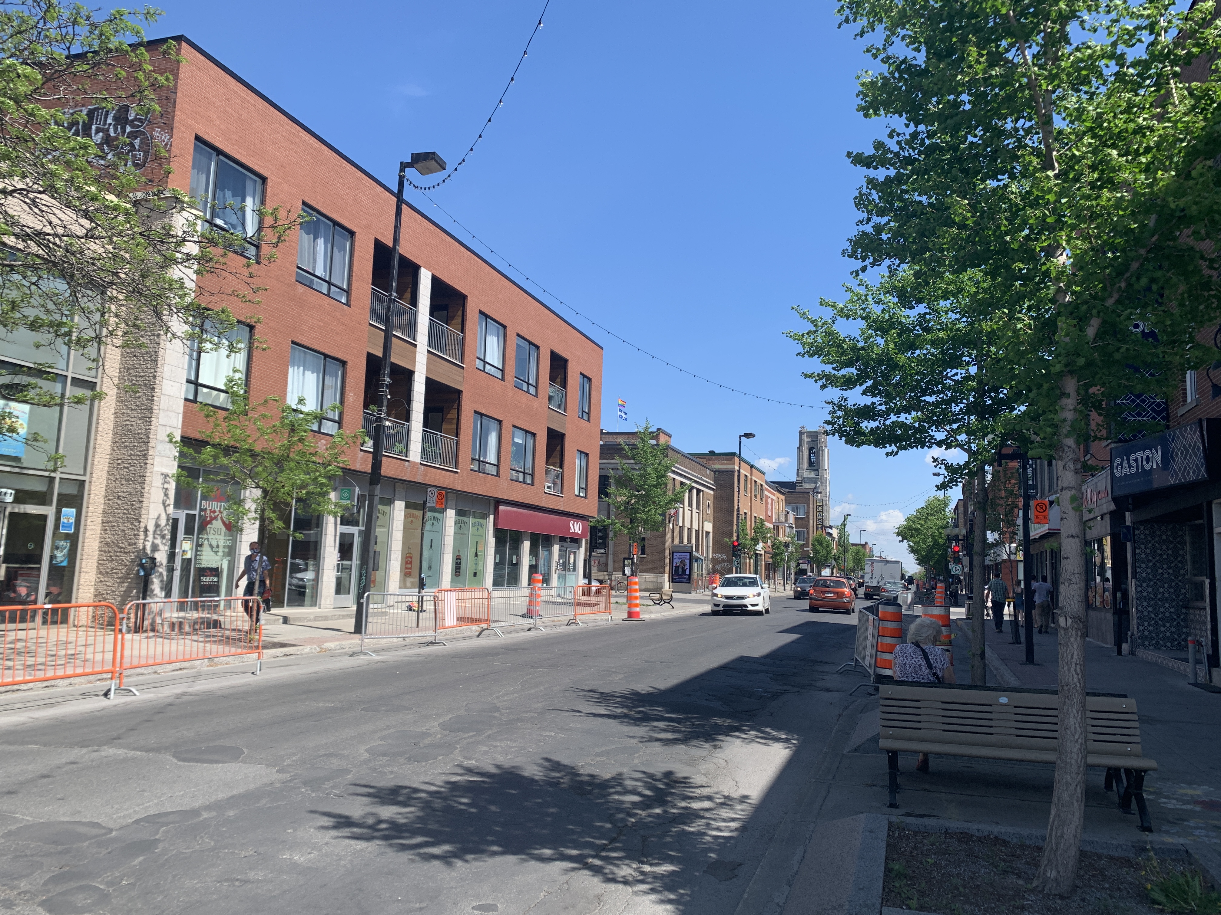 Les voitures pourront circuler sur Masson et Beaubien