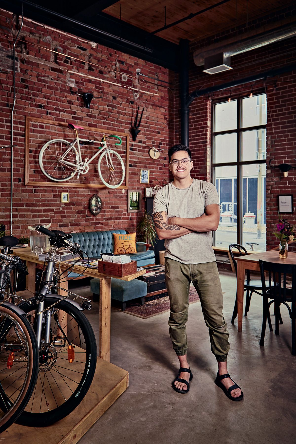 Lamar Timmins, propriétaire d'Allô Vélo